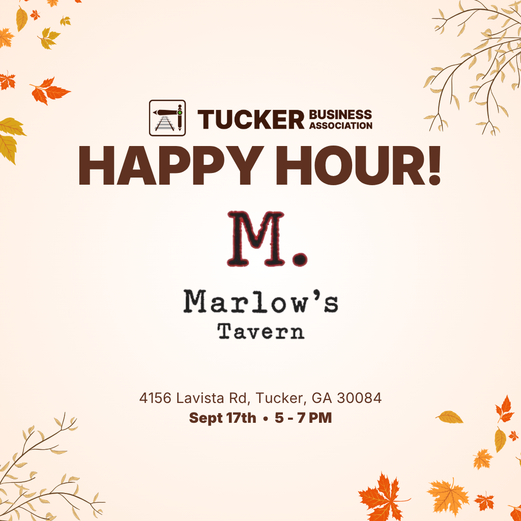 Join us for happy hour at Marlow's Tavern!
