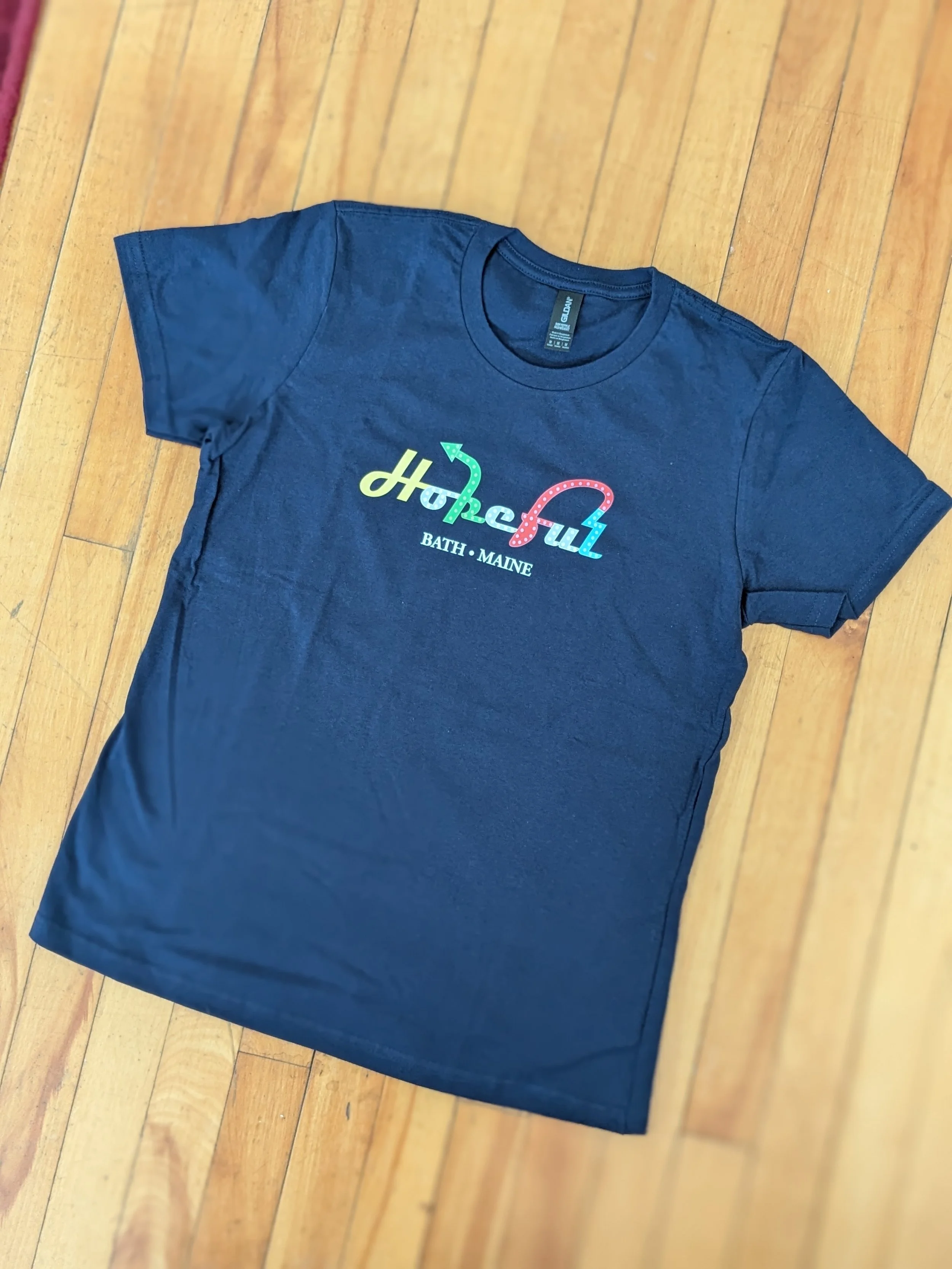 Navy Ladies Hopeful Tee - Gildan Softstyle.jpg