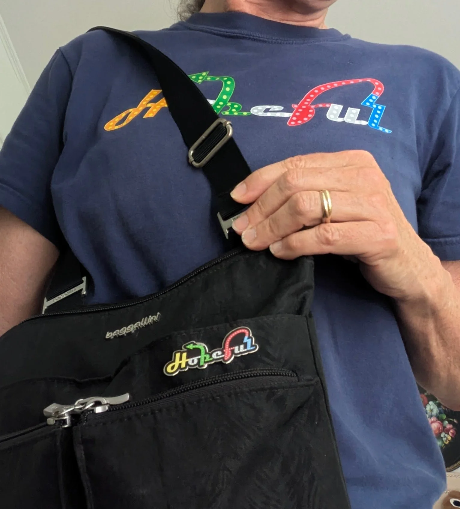 Hopeful pin bag and navy tee.jpg