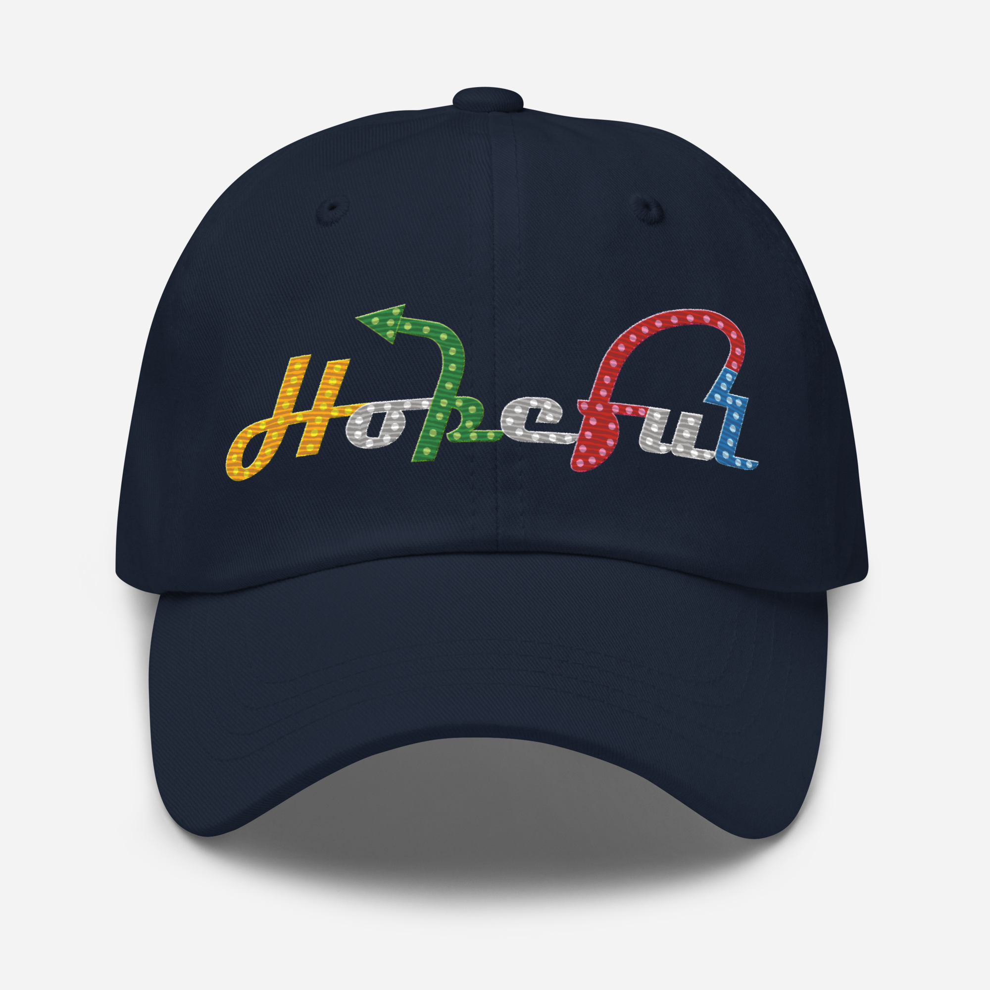 Embroidered Hopeful Baseball Cap