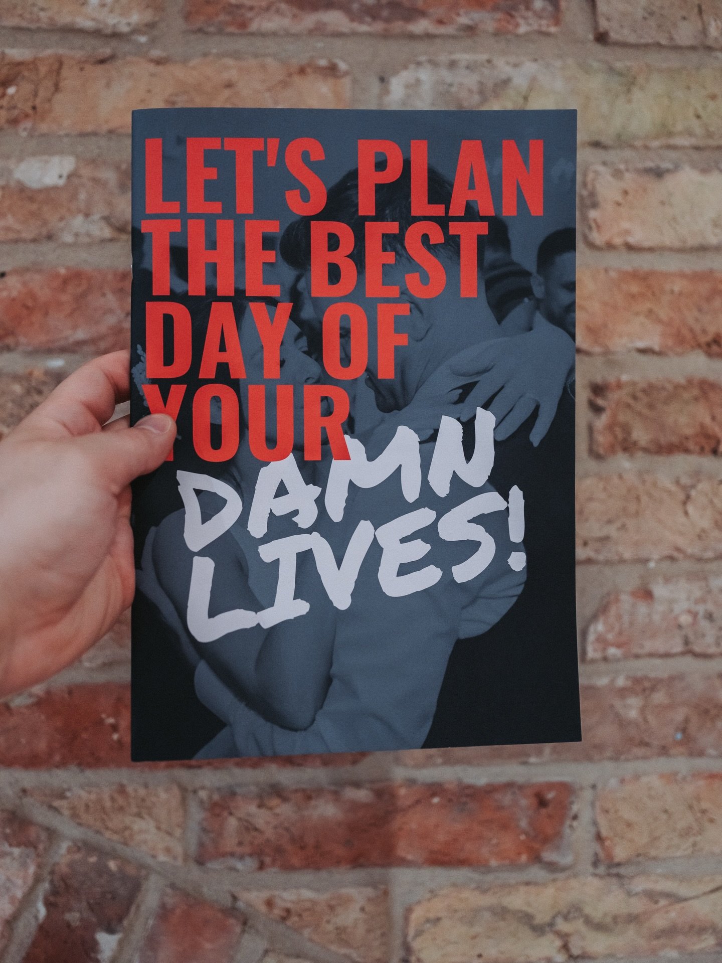 THE WEDDING BIBLE YOU ACTUALLY NEED. 🤘📖

I&rsquo;m more than just a guy with a camera.
My goal is to make sure you&rsquo;re actually living your wedding day, not just performing for it. That&rsquo;s why I created this exclusive magazine for every s