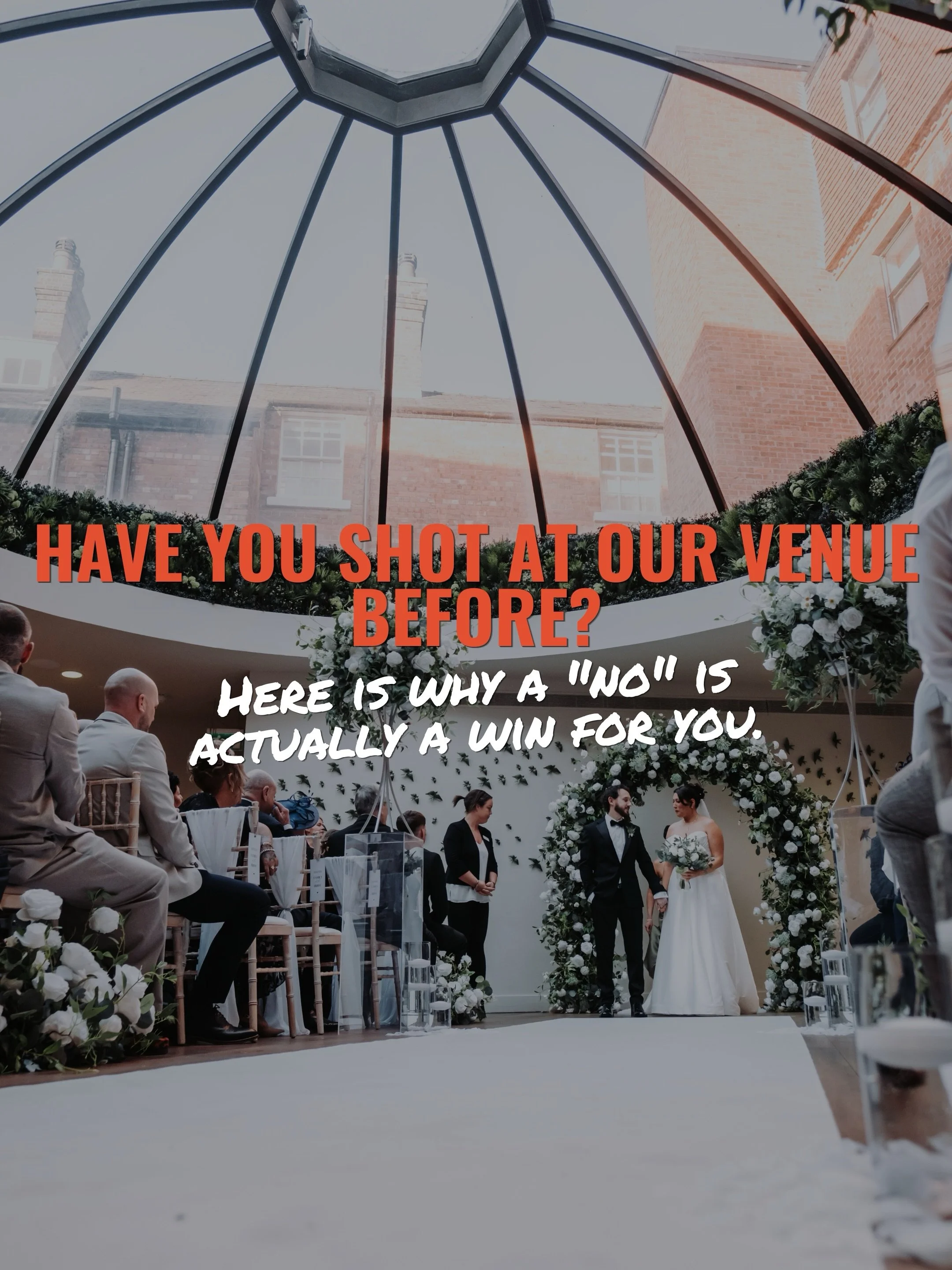 📸Have you shot at our venue before?&rdquo;📸 

I get this all the time. Often, the answer is no, and honestly? That&rsquo;s a win for you. 

New venues mean fresh eyes. I&rsquo;m not recycling old shots or sticking to a &ldquo;formula.&rdquo; 

Inst