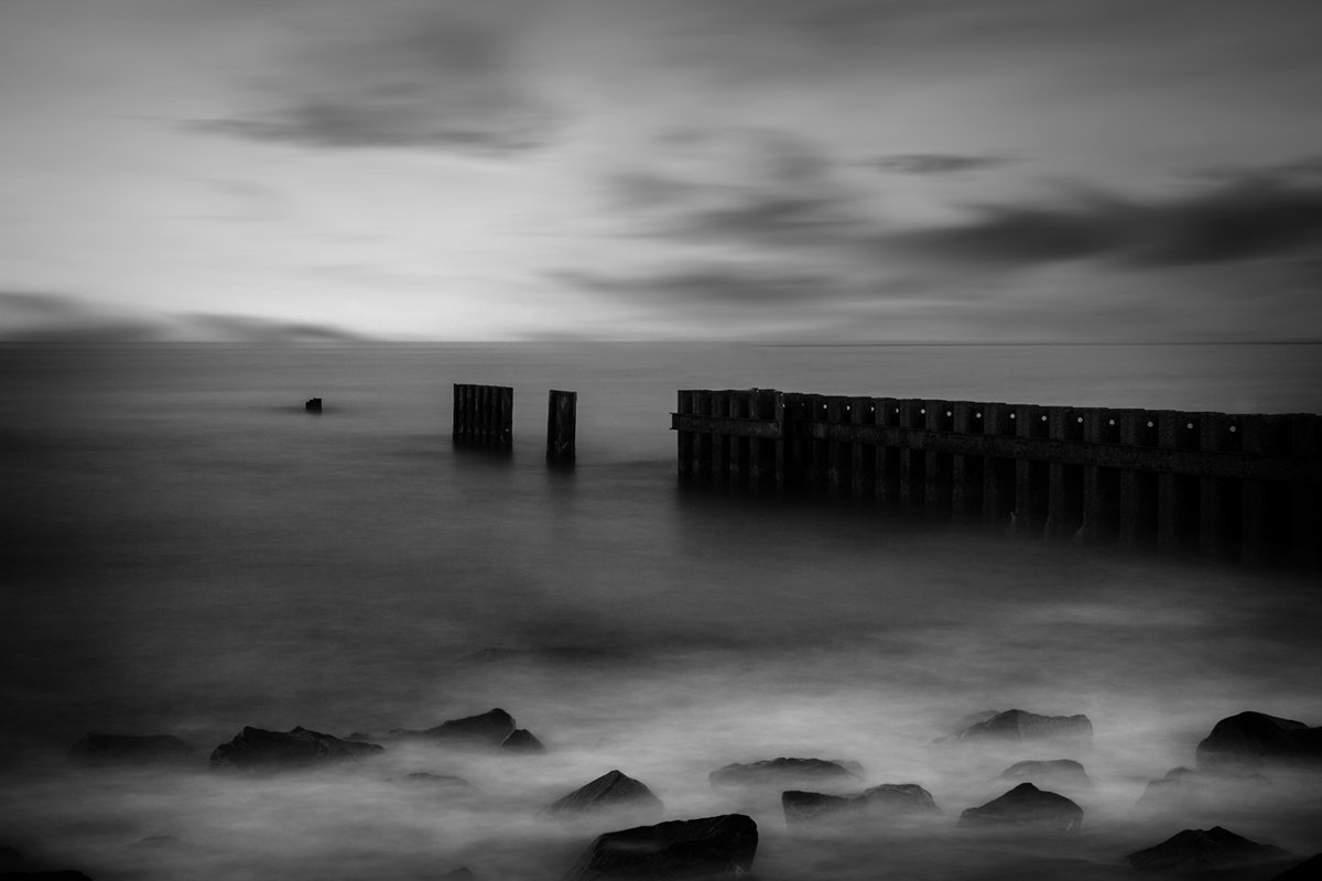 Jetty and Rocks Outer Banks