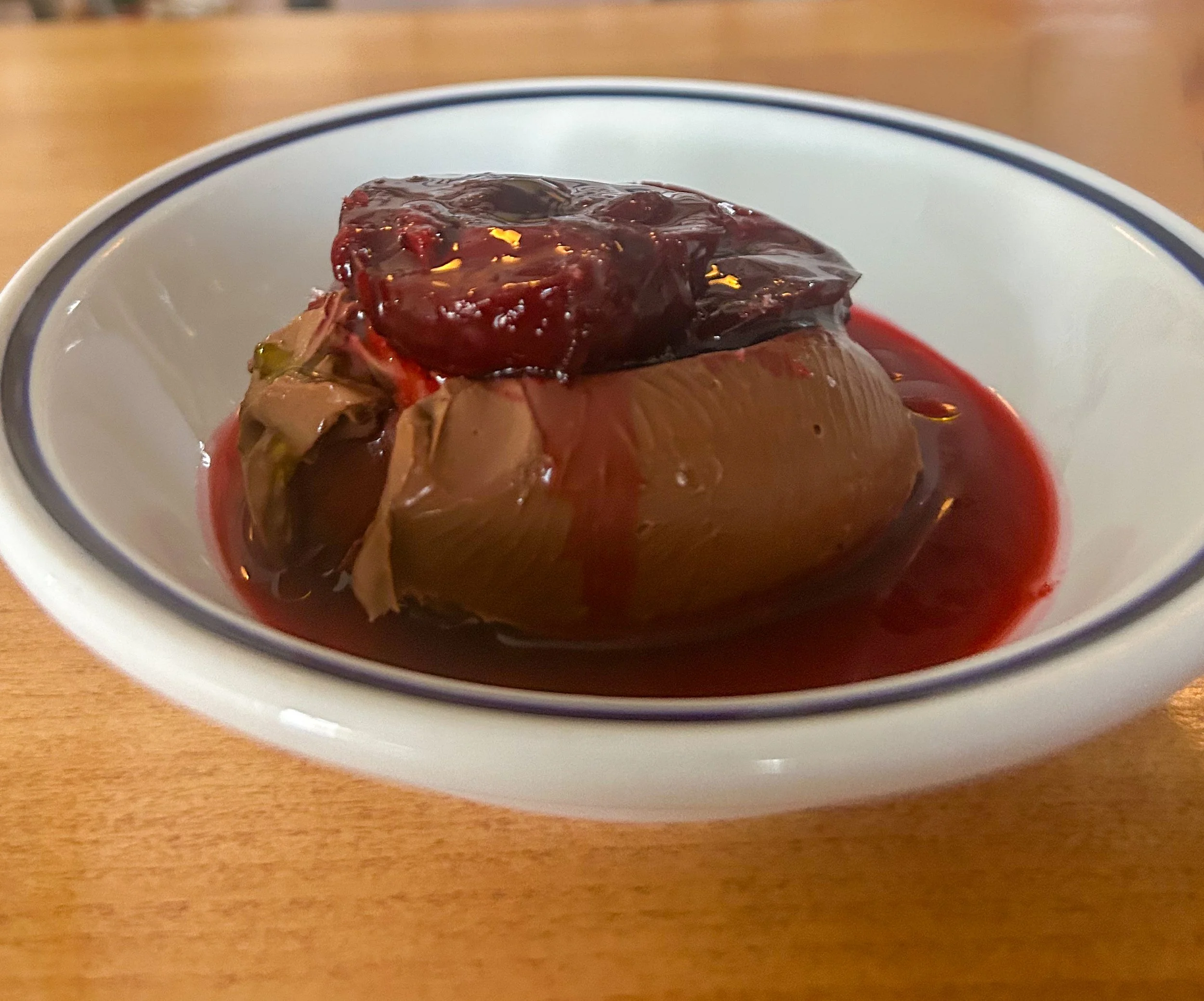 chocolate ganache at Margot in Wellington, New Zealand