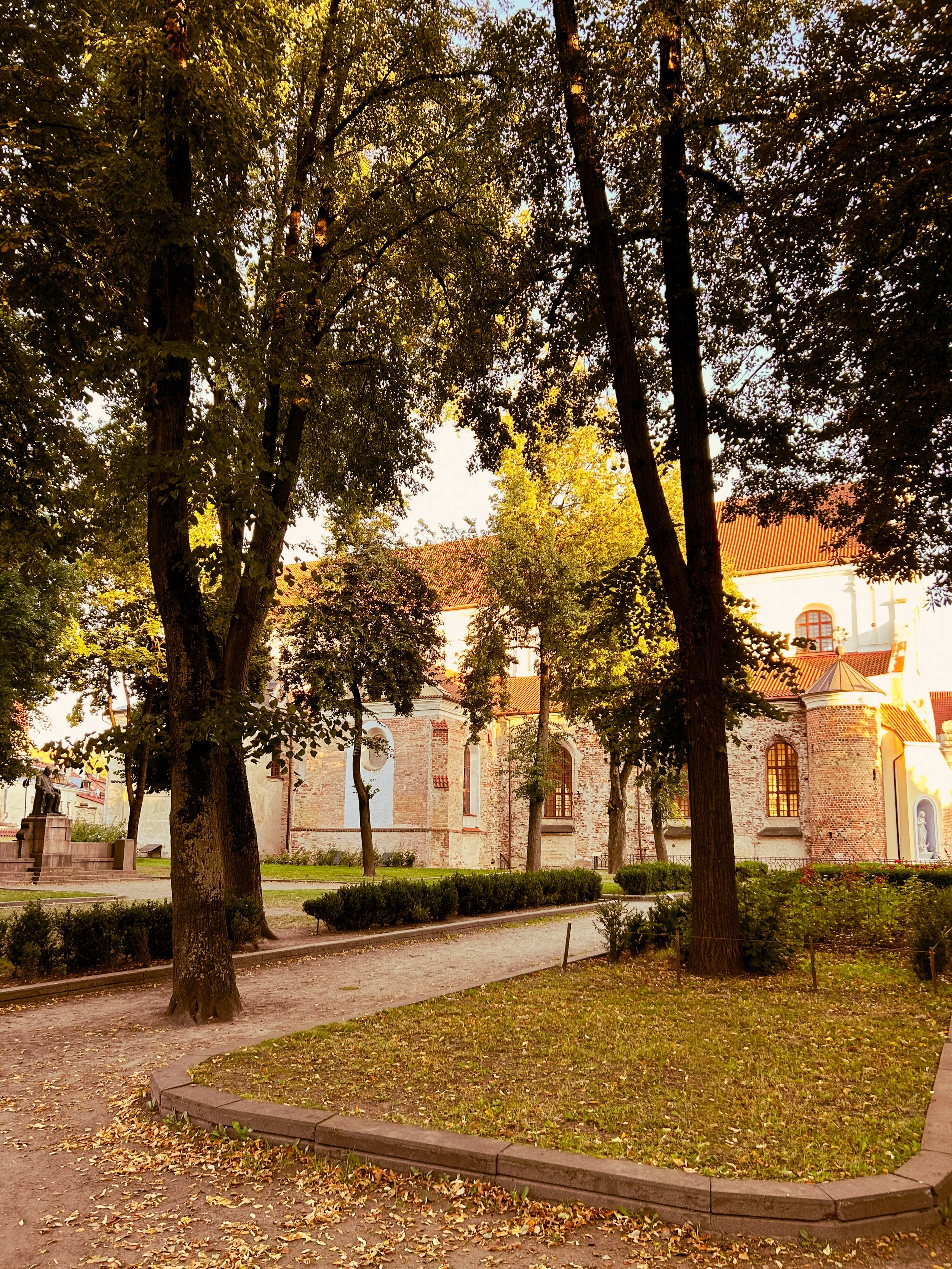 A park in Vilnius, Lithuania