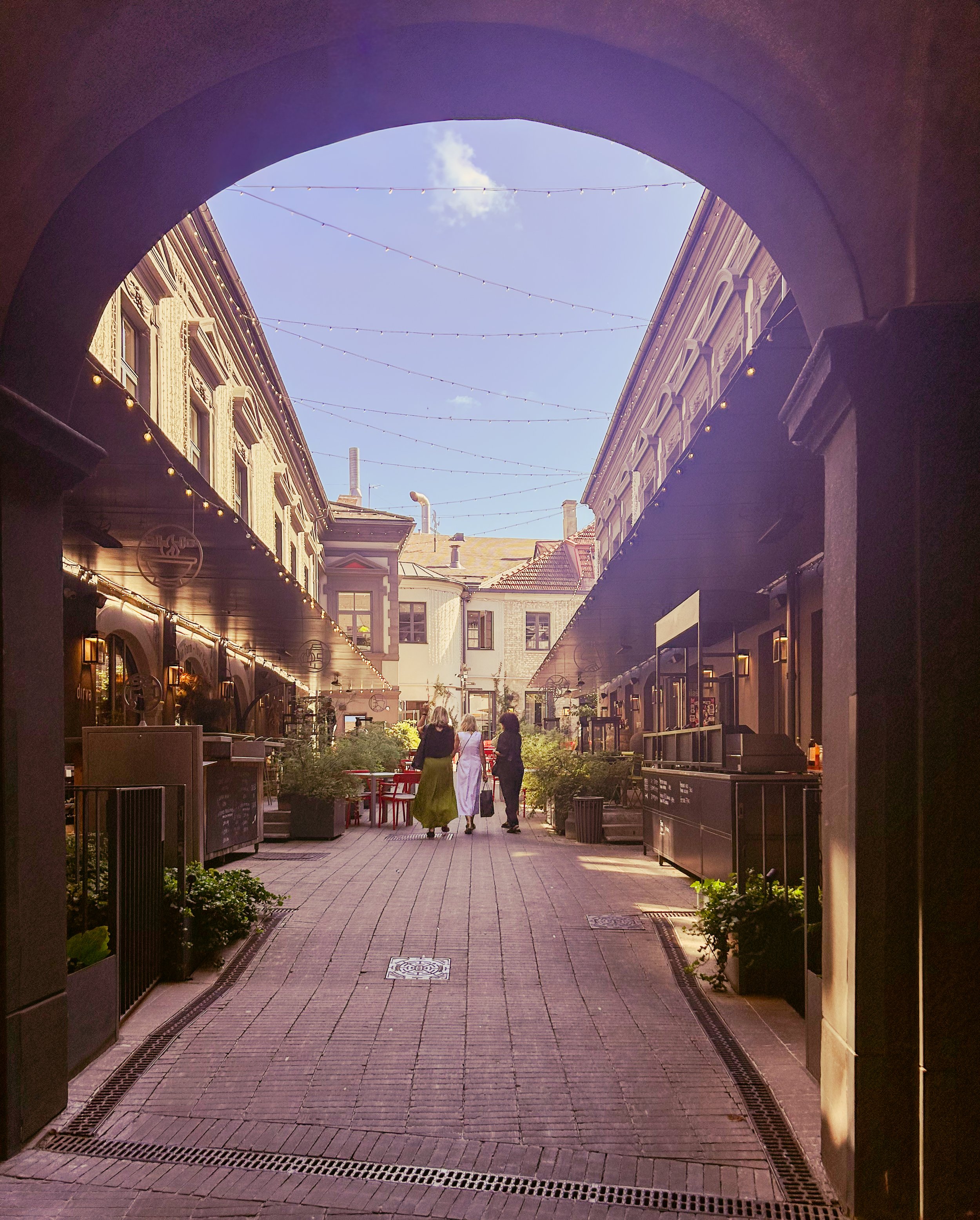 Senatorių Pasažas in Vilnius, Lithuania