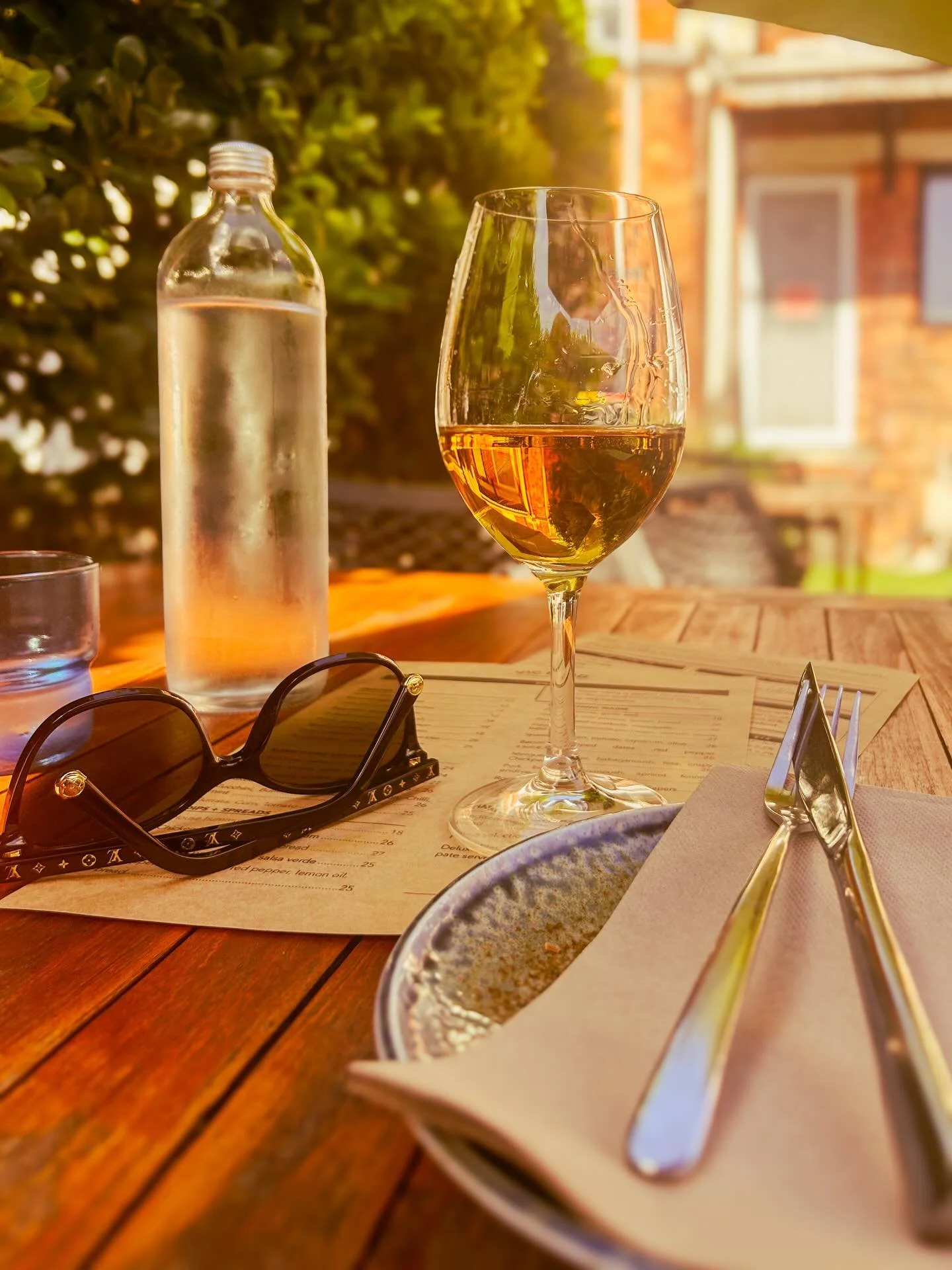 One of my favorite kinds of places to come across in my travels is the well-appointed wine store with a small but serious kitchen. &nbsp;It always feels like such a luxury to drop down tired feet and a ready appetite at one of these local culinary ge