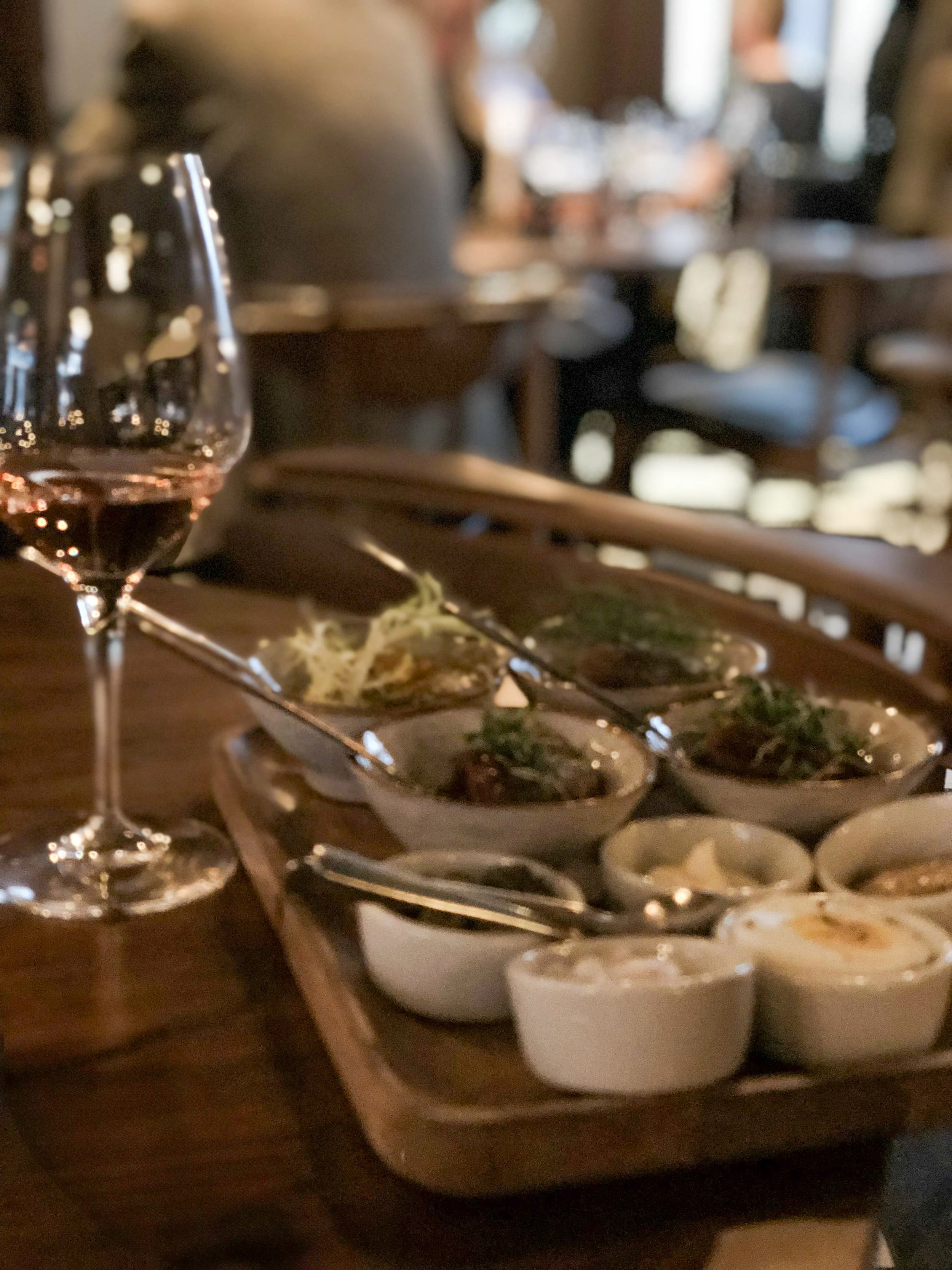 Herring Sampler Platter at Restaurant Plægrade in Copenhagen