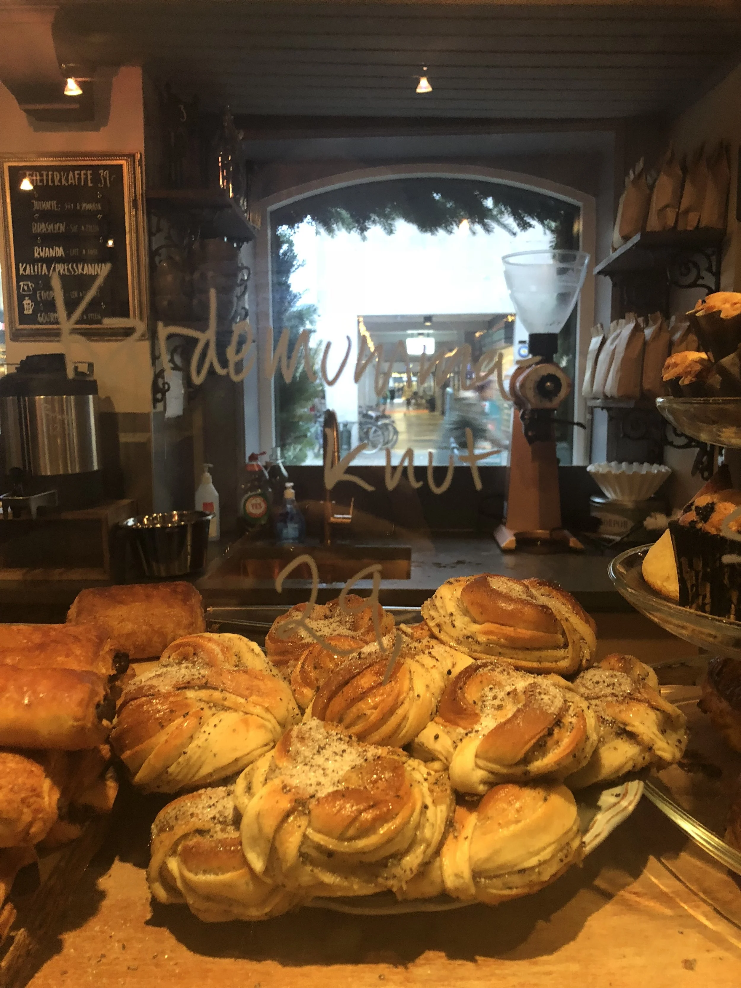 Cardamom Buns from a bakery in Malmo, Sweden