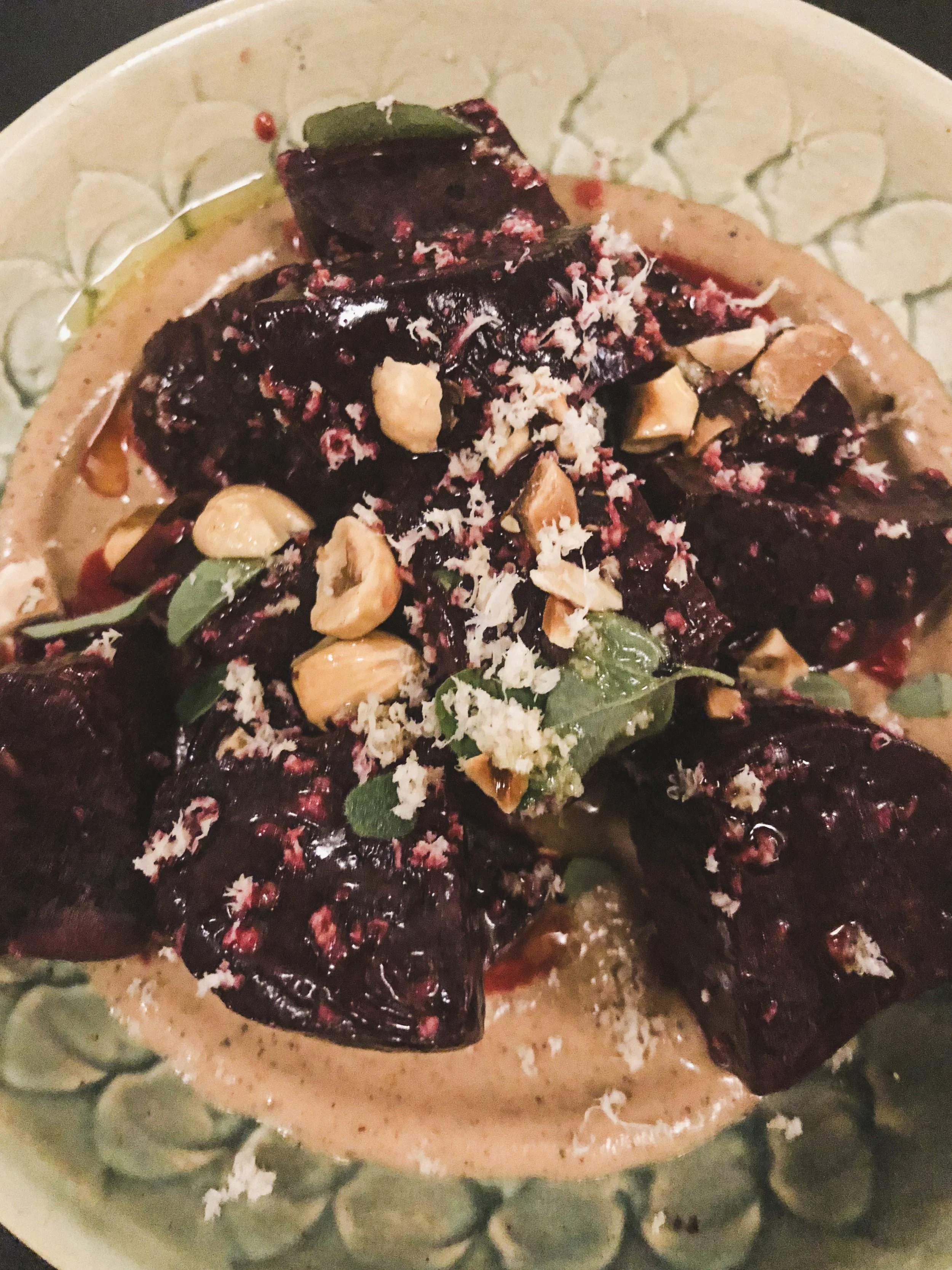 Beet Salad at Manfreds in Copenhagen