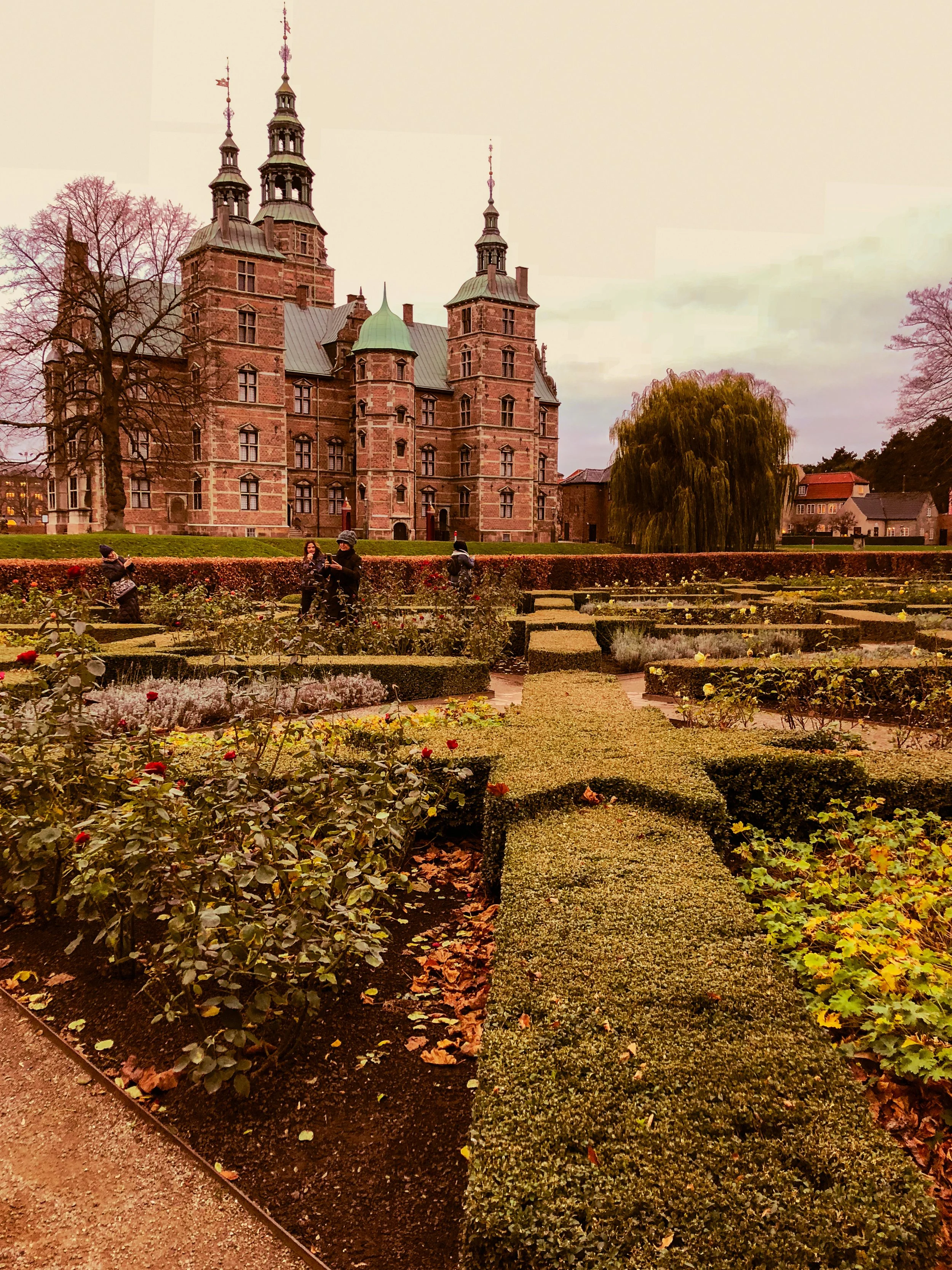 Rosenborg Castle Gardens in Copenhagen