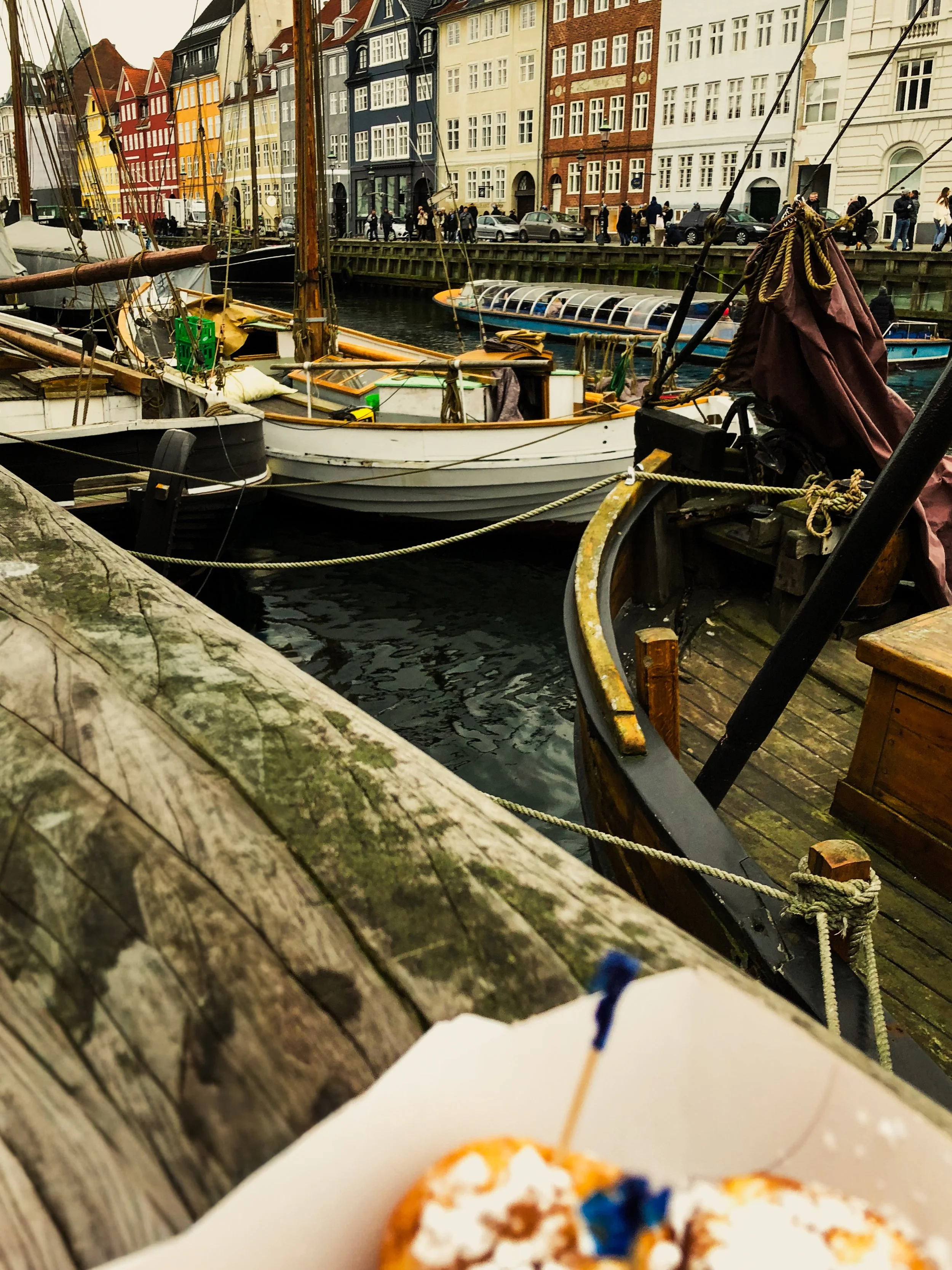 The iconic harbor in Copenhagen