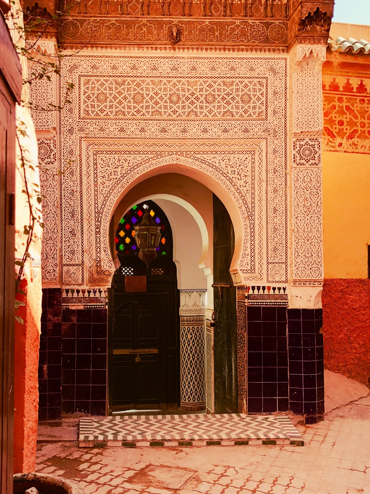 Archway in Marrakech Medina