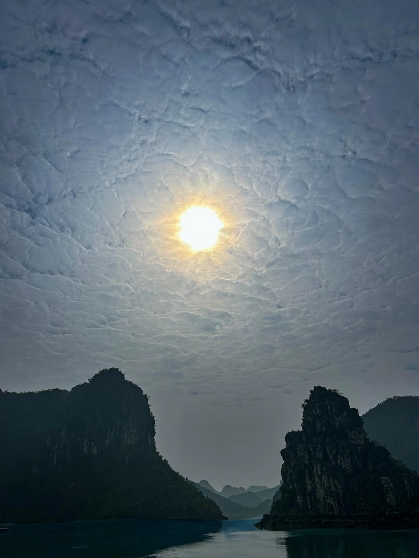 THIS.  The textures of Ha Long Bay, Vietnam

#tesseramoments 
#untetheredtraveler
