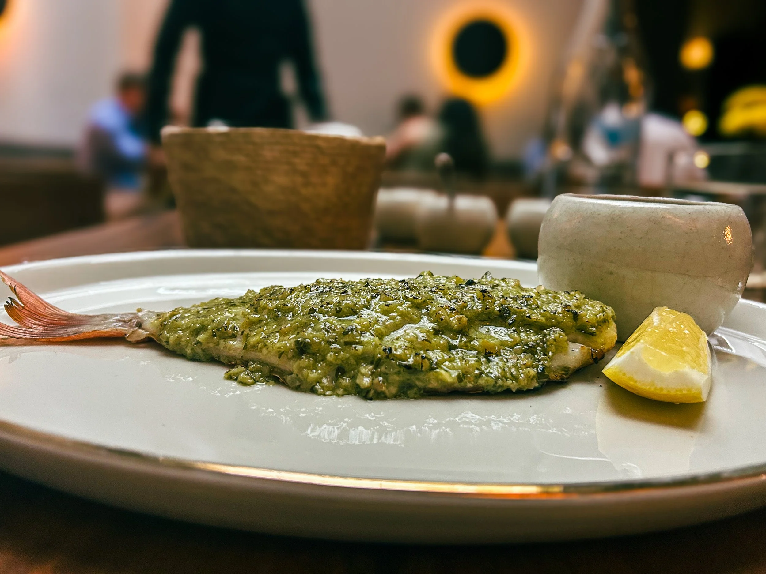 Zarandeado at Pujol in Mexico City