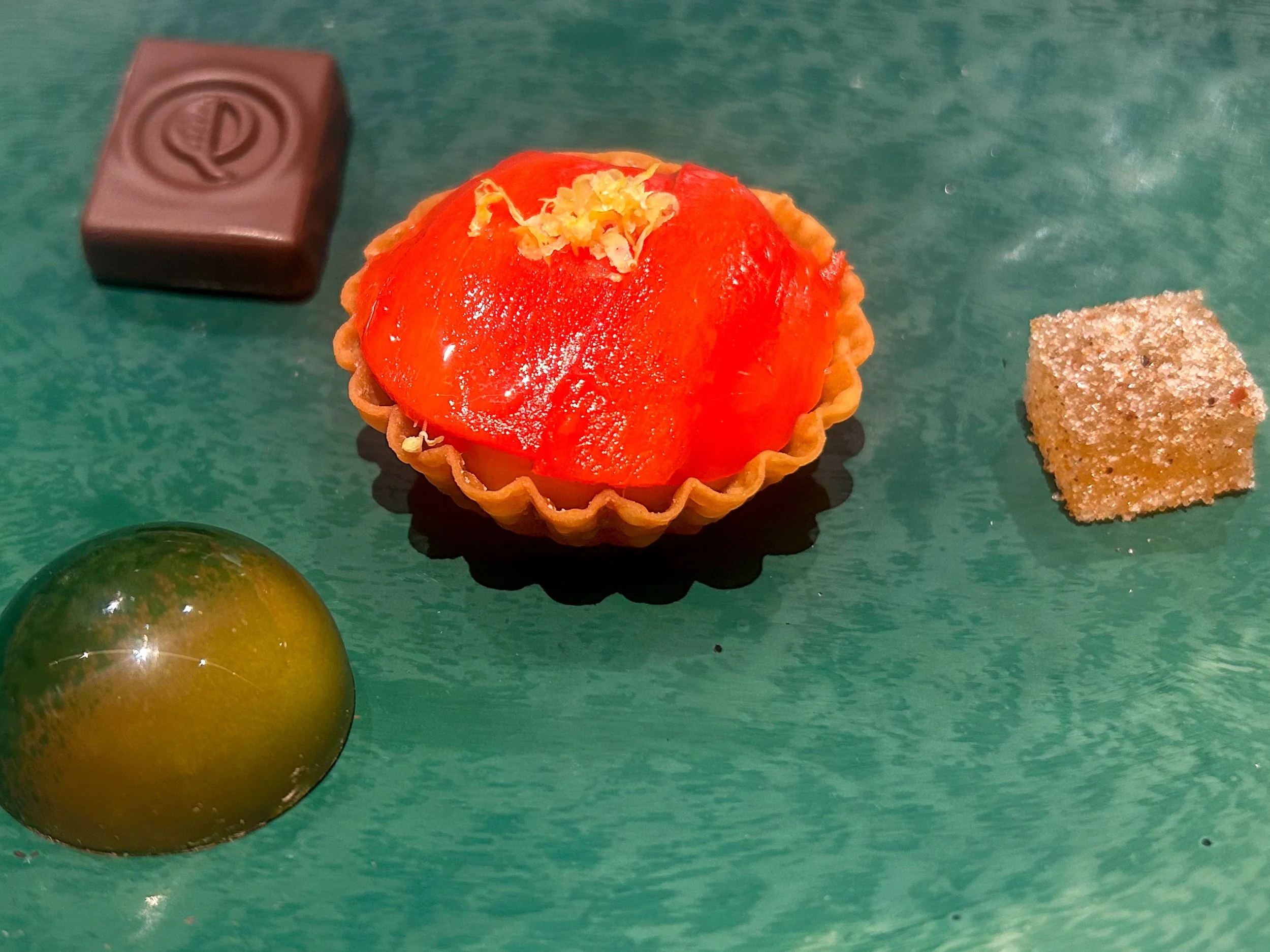 Trio of Dulce Mexicanos at Quintonil in Mexico City