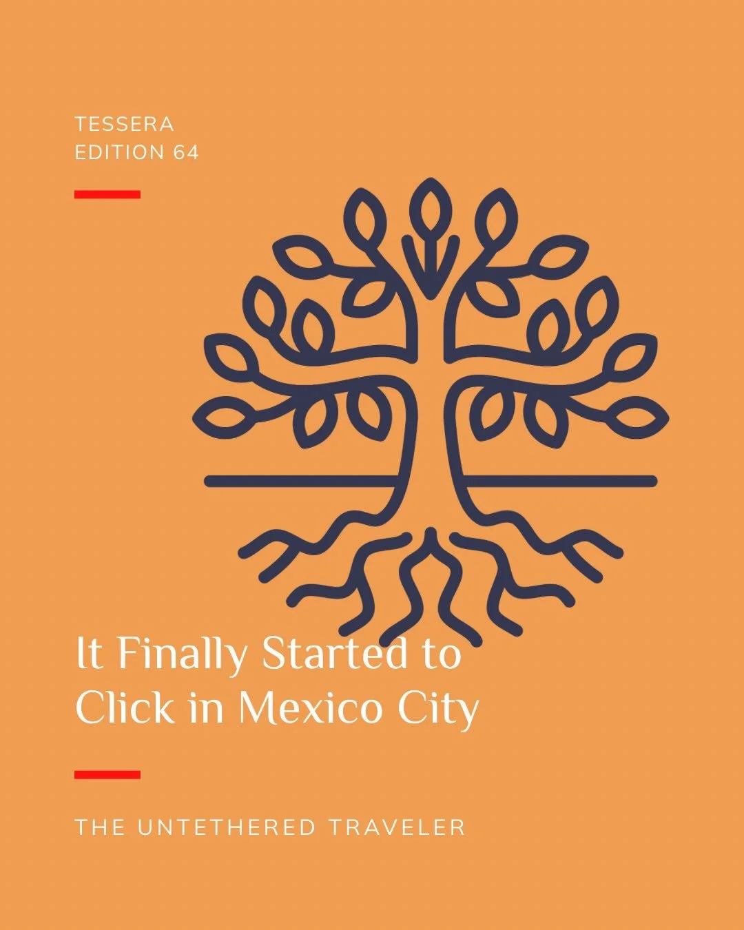Mexico City didn&rsquo;t just land right. It clicked. And then it clicked again and again. 

Read from link in bio.

#IntentionalTravel #TesseraMoments #UntetheredTraveler