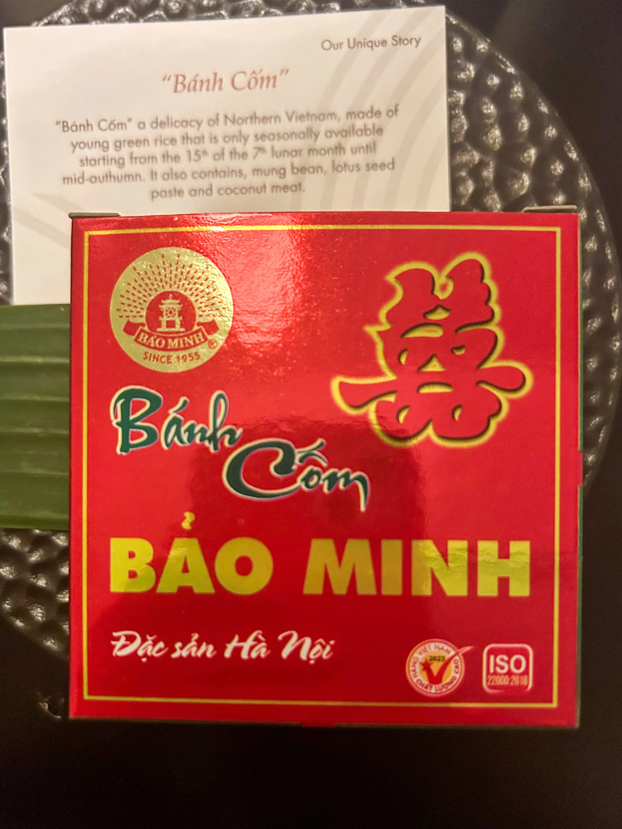 Bánh cốm Bảo Minh in Vietnam