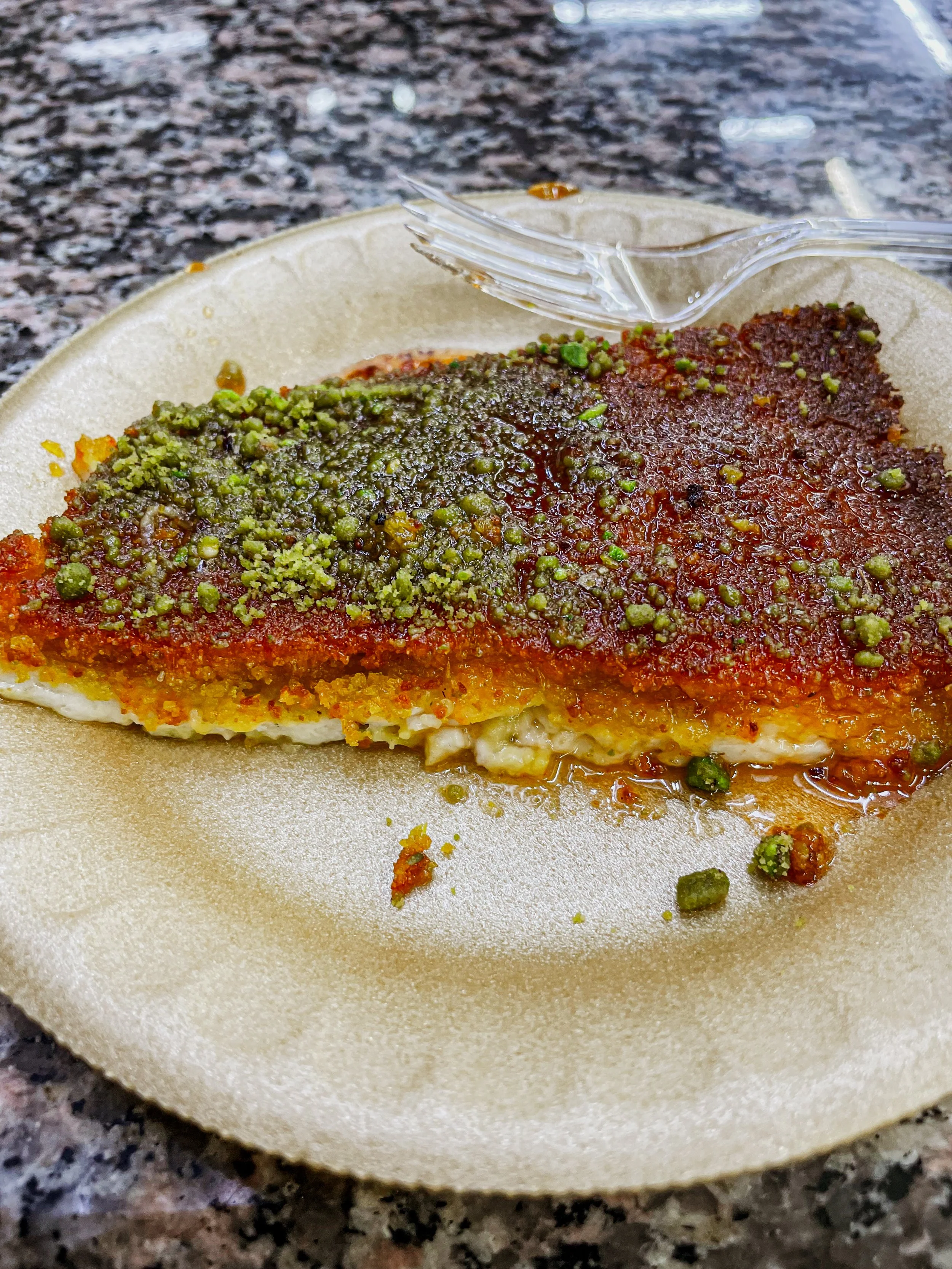 Knafeh in the Old City Jerusalem