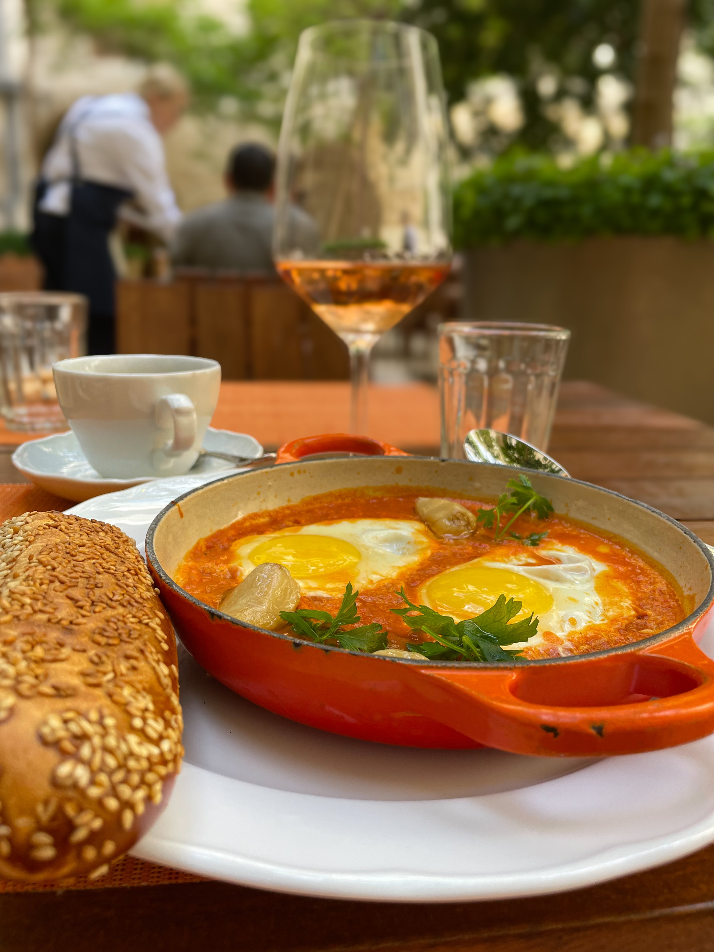 Shakshuka at the Hotel Jaffa in Jaffa, Tel Aviv, Israel