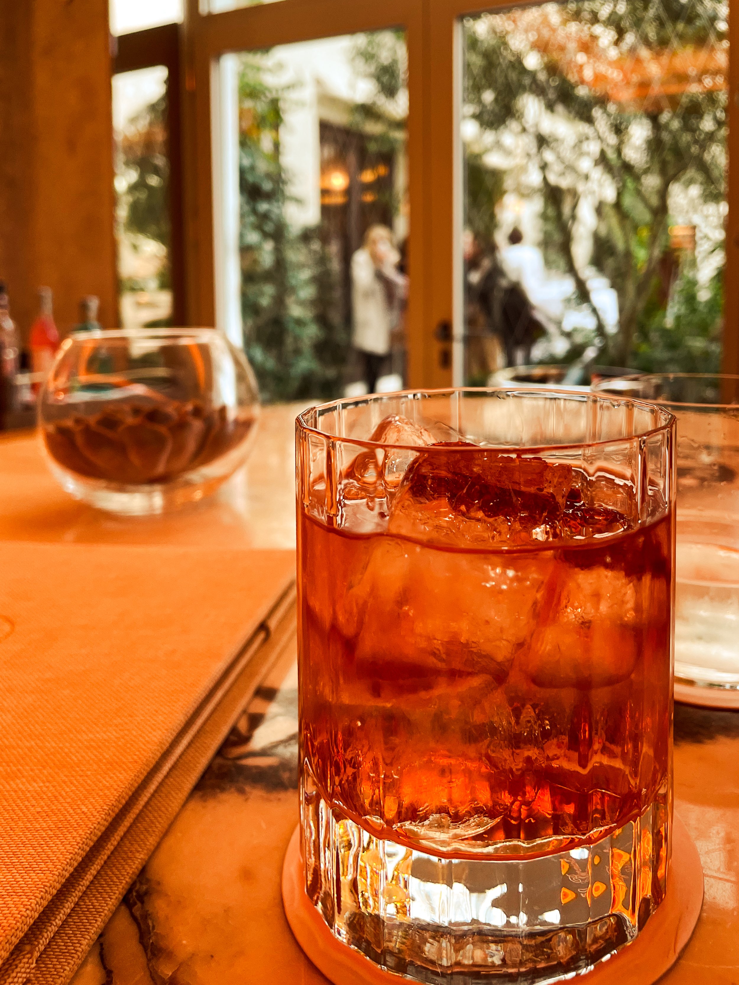 Negroni at the St. Regis in Venice