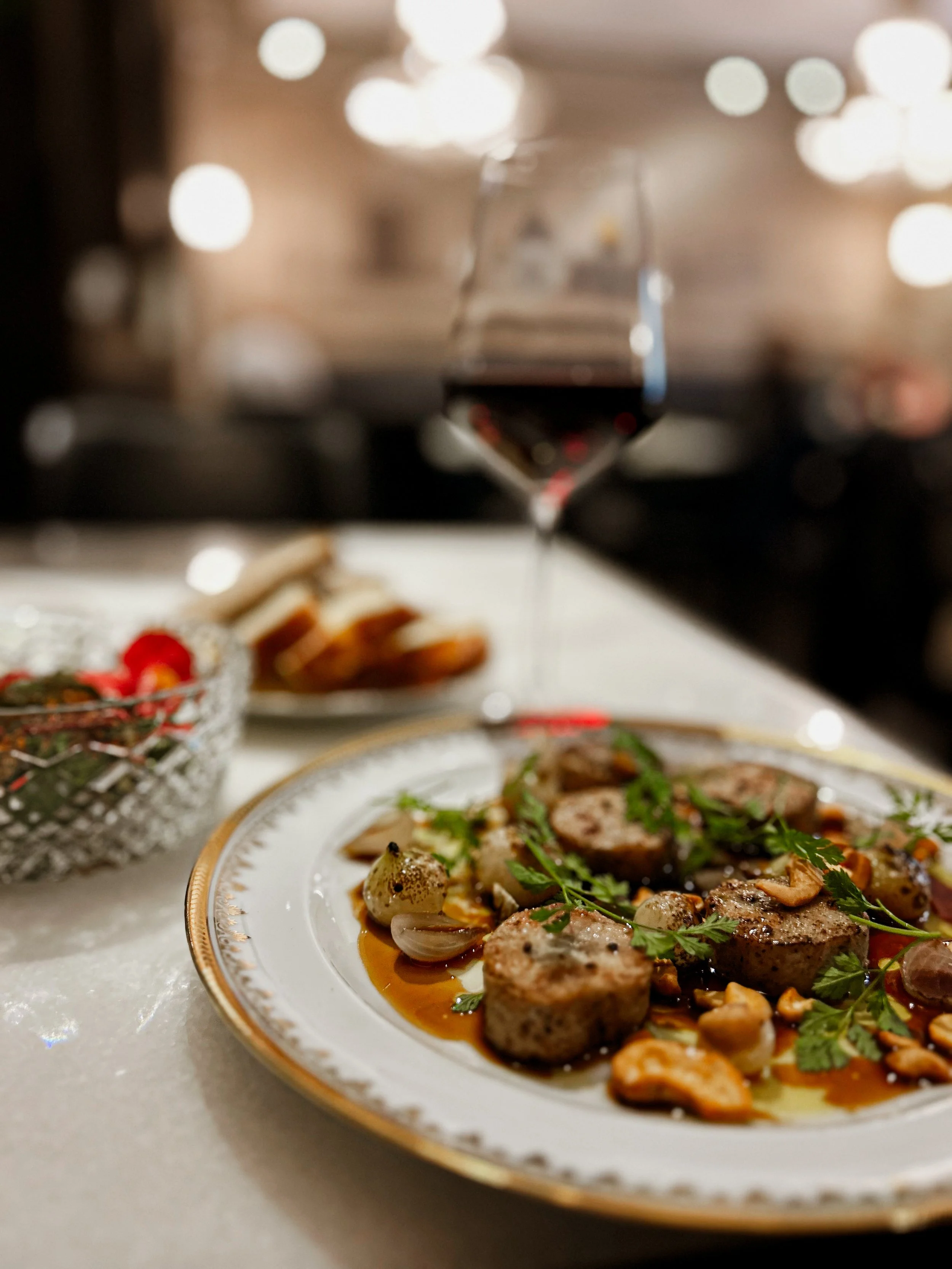 The Veal Sweetbreads at Noah in Krakow