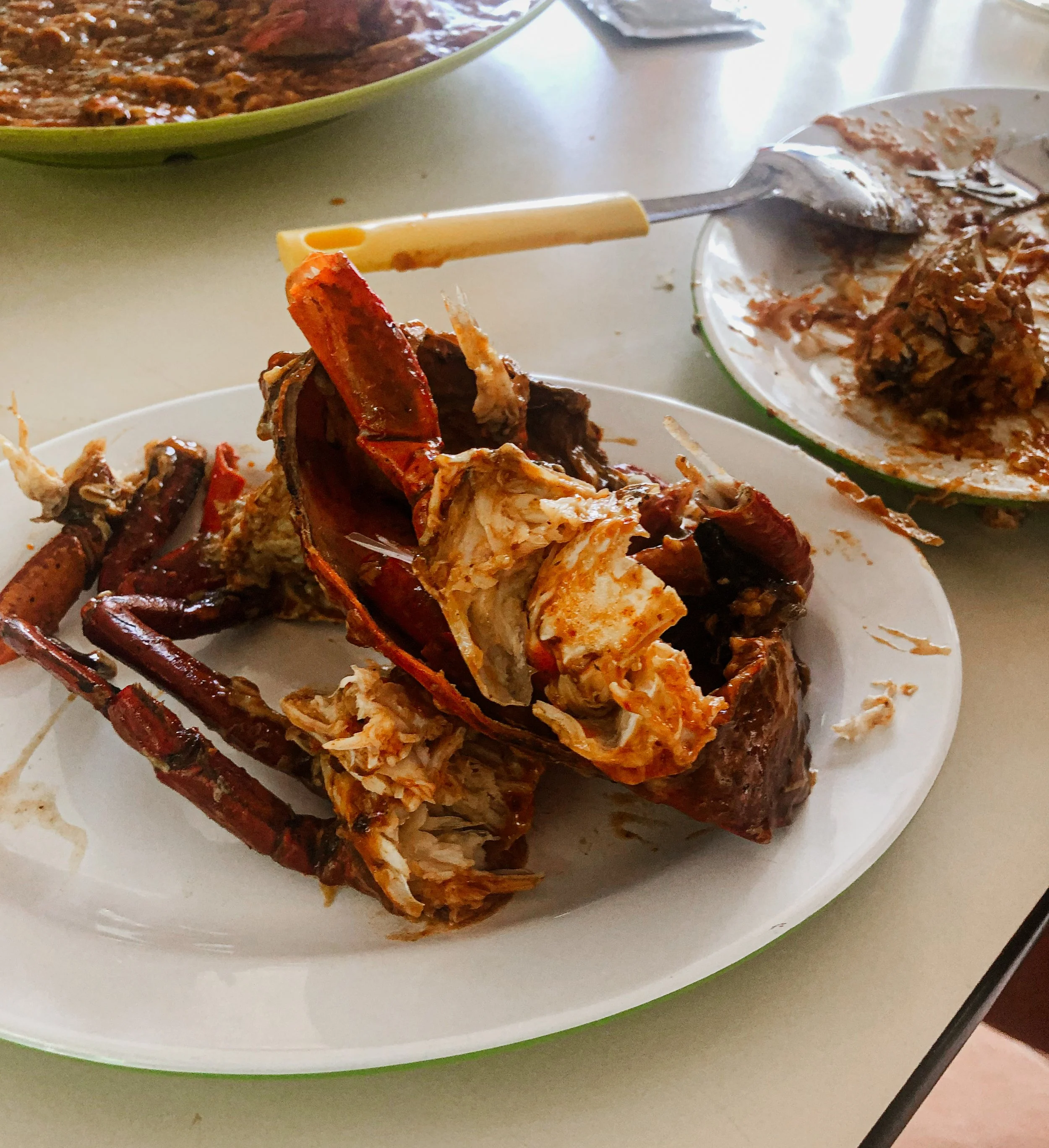 Chilli Crab from Singapore Market