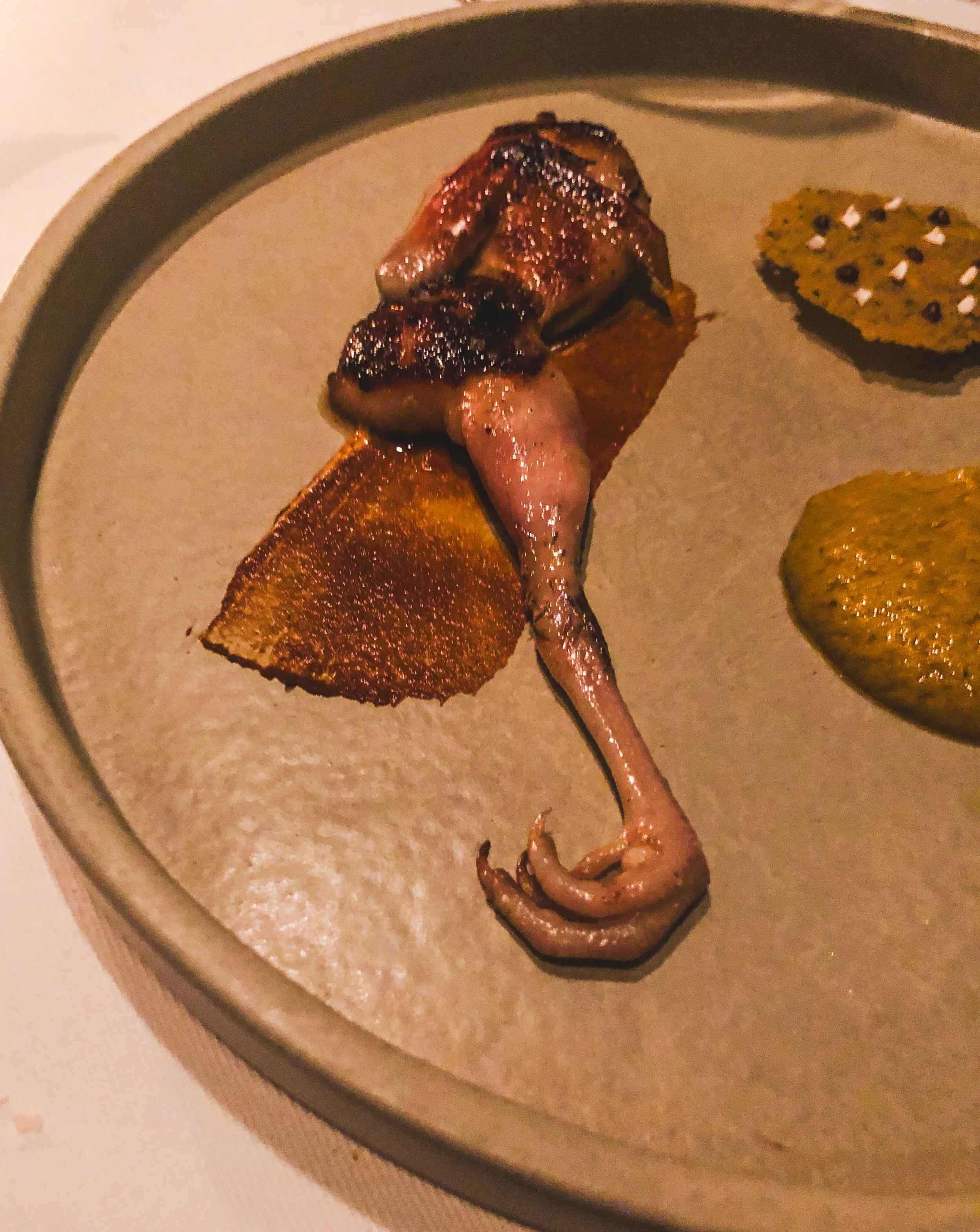 Pigeon Leg at Tegui in Buenos Aires