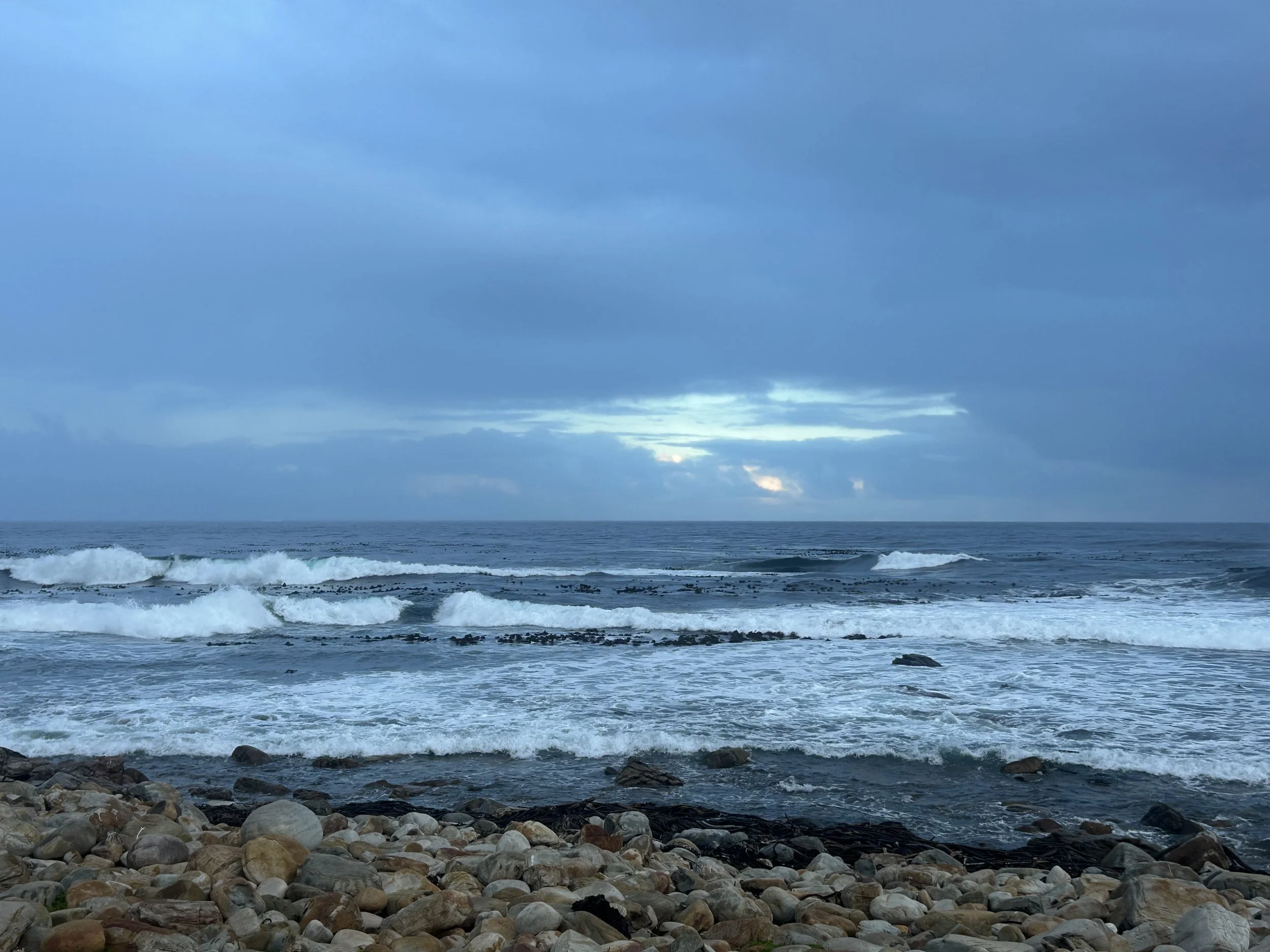 the storm brewing shores of Africa's Cape of Good Hope