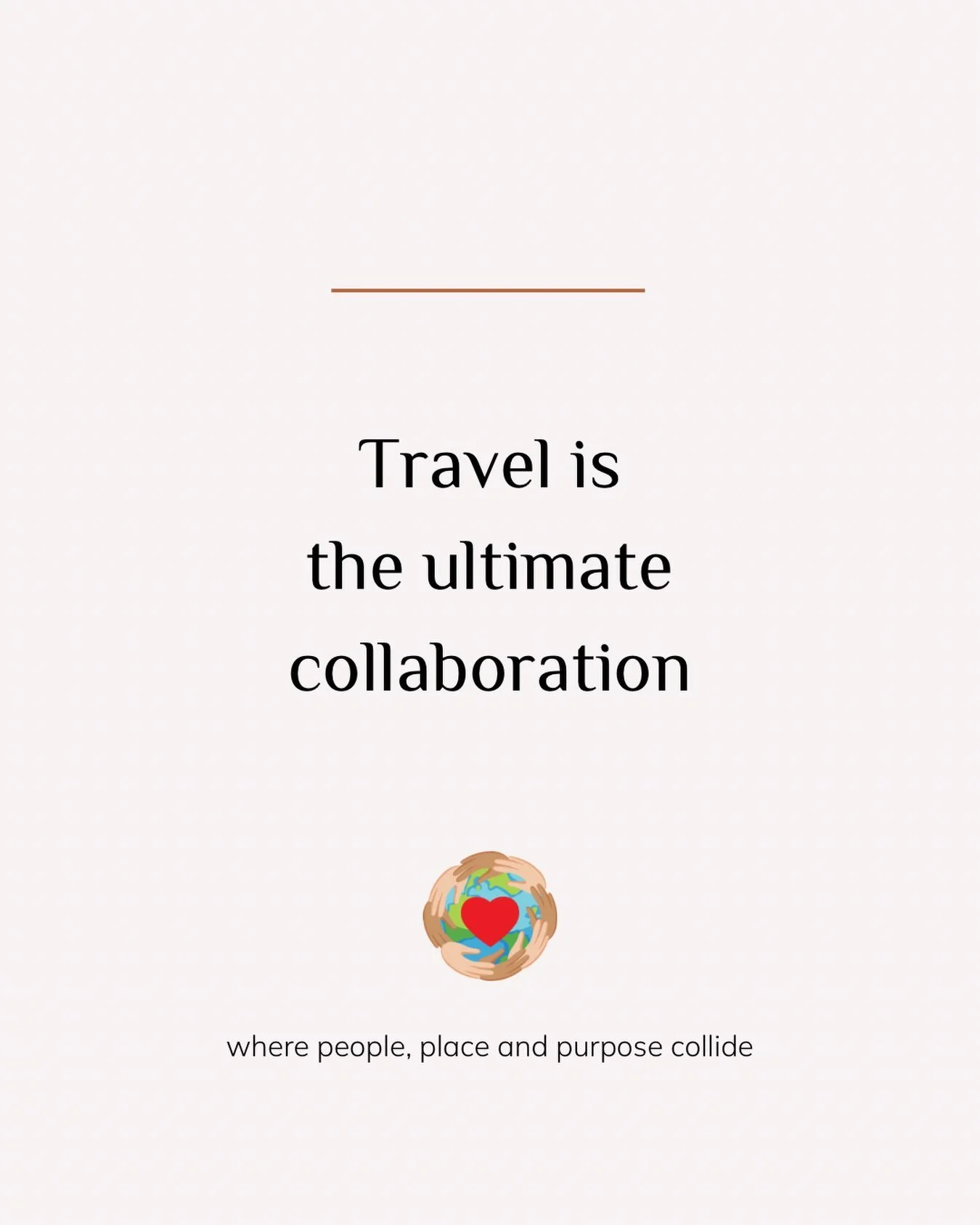 The more I travel, and perhaps more importantly, the more I write about travel, the more I realize it is the ultimate collaboration.

Joy, wonder, gratitude - they all compound when people, place and purpose collide.

#IntentionalTravel #TesseraMomen