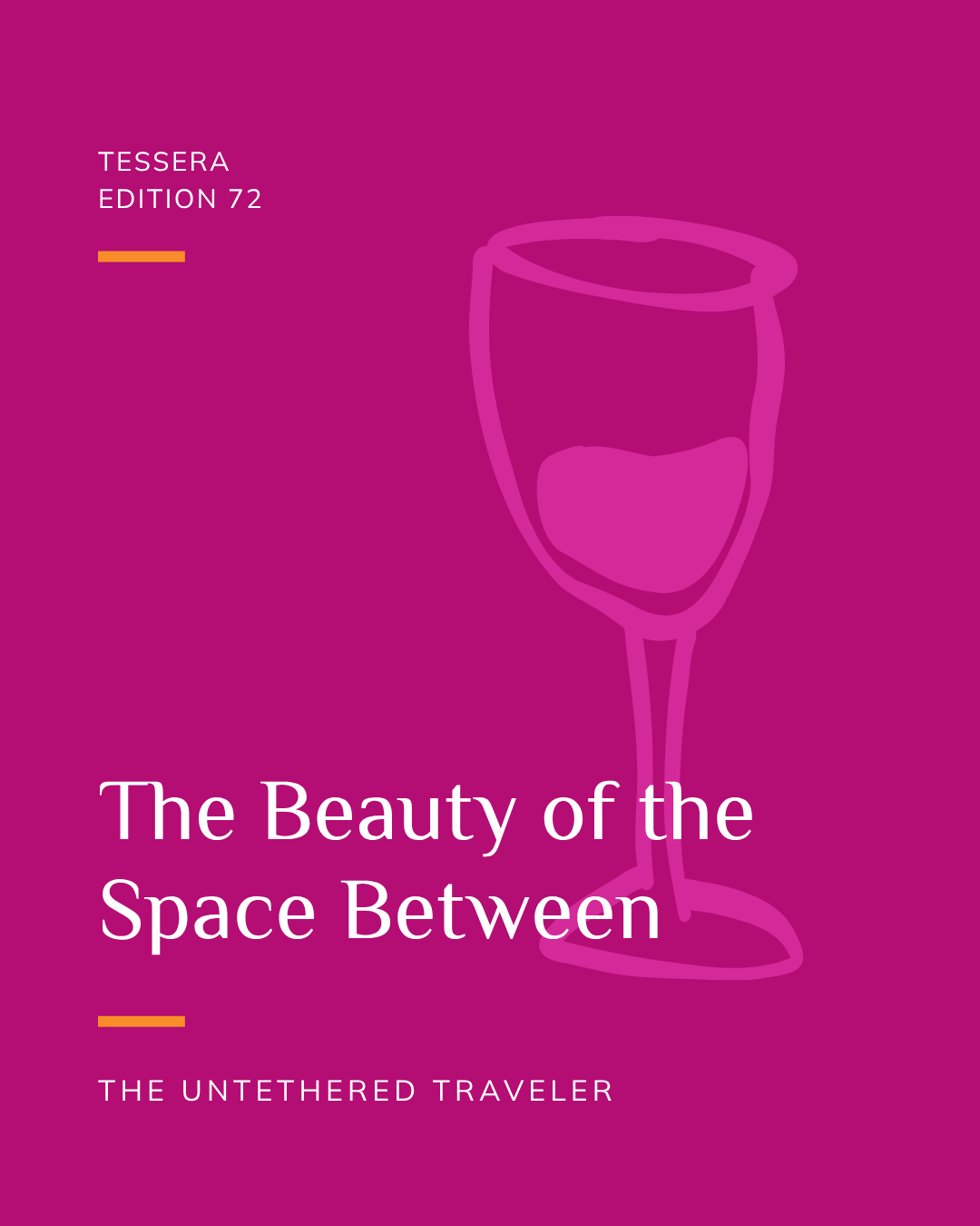 The Beauty in the Space Between