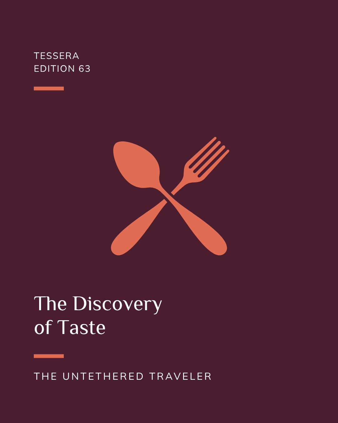The Discovery of Taste