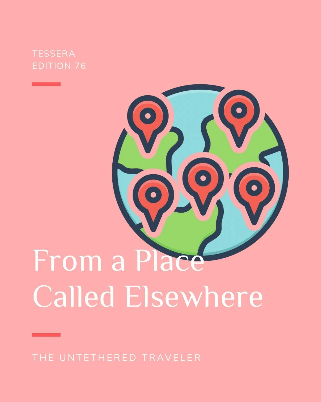 The French have a word for it.  Le D&eacute;paysement 

Tessera Ed. 76:  From a Place Called Elsewhere is now live.  Read from link in bio.

#IntentionalTravel #TesseraMoments #UntetheredTraveler