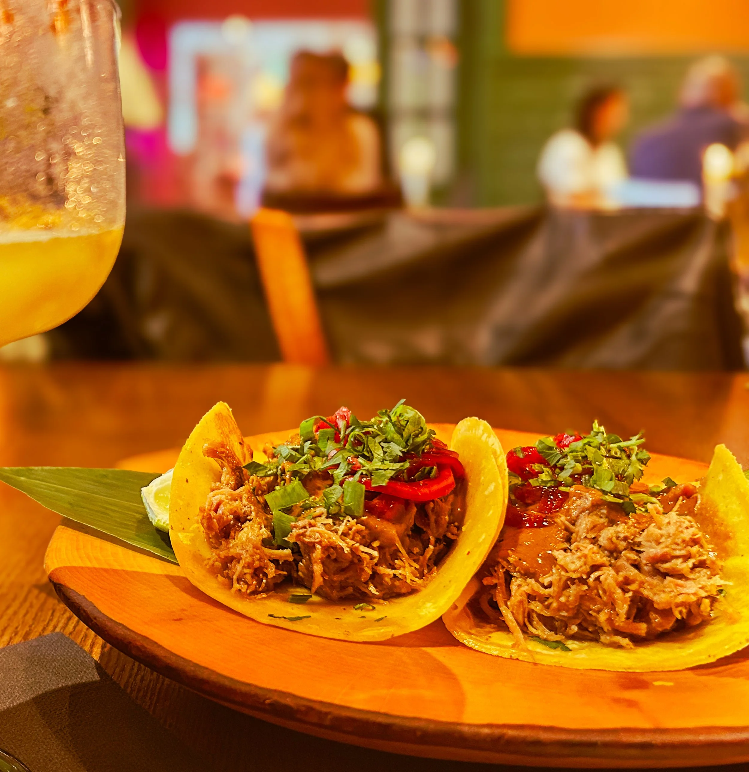Photos of Duck Carnitas Tacos at El Gato Negro in Vilnius, Lithuania