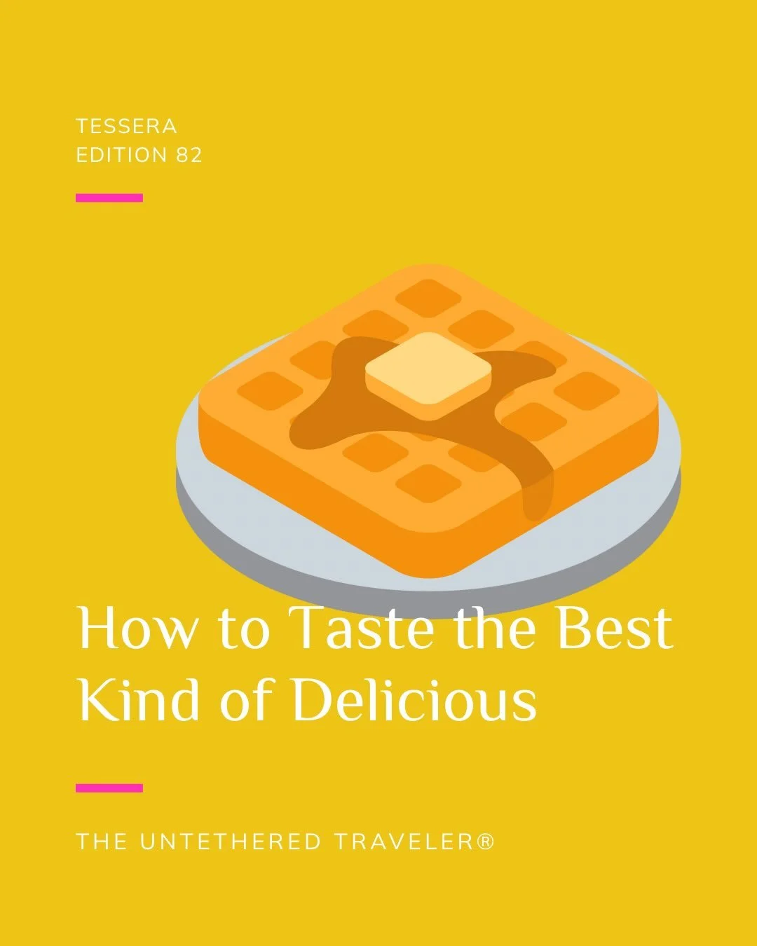 It took ten hours in Brussels to undo everything I got wrong about travel and taste.

Now live Tessera Ed. 82:  How to Taste the Best Kind of Delicious
Read from link in bio.

Artwork and photos by author.

#IntentionalTravel #TesseraMoments #Untethe