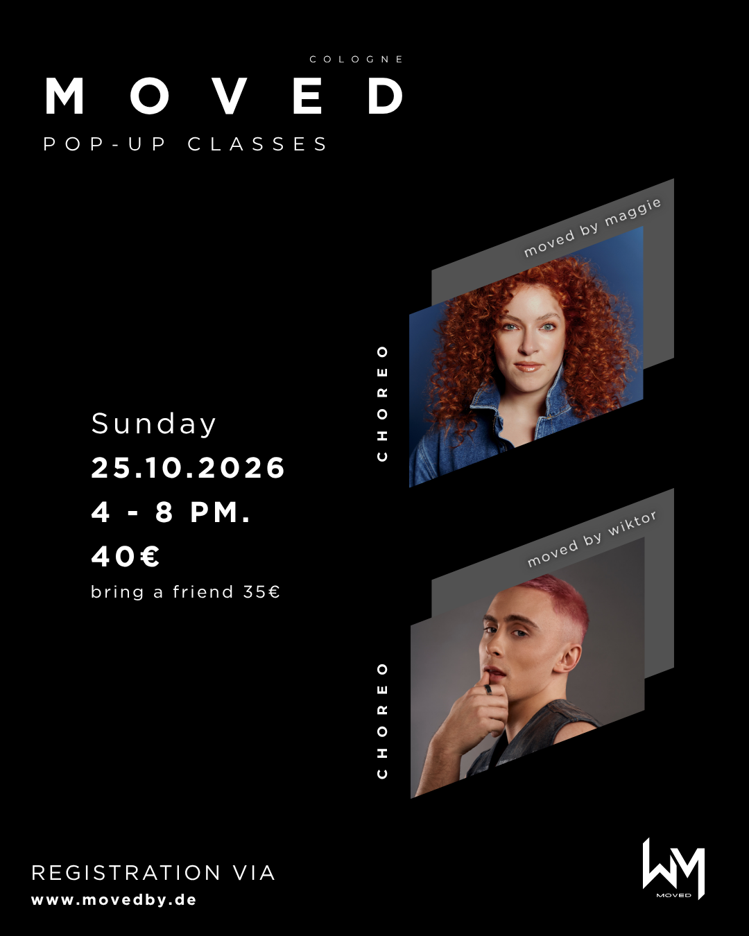 MOVED  Pop-up  Classes ,          incl. 1 spot