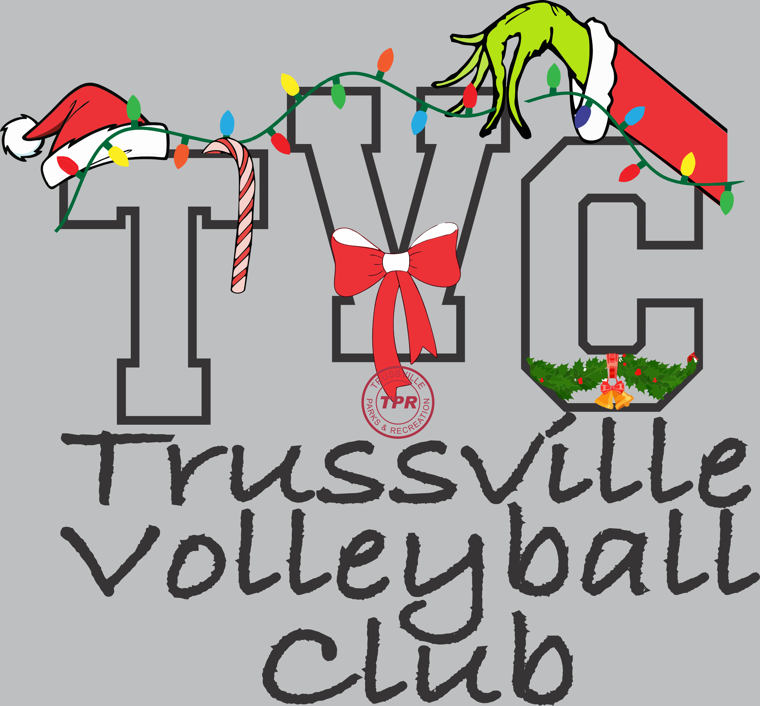 TVC Grinch in Gray ONLY