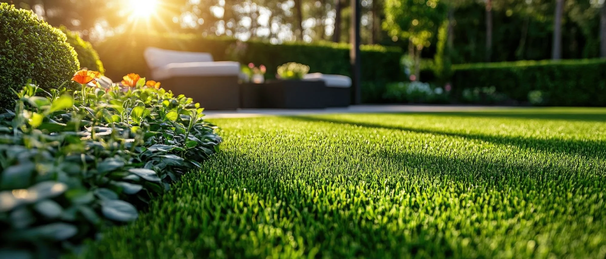 Seasonal edging and pruning service in Genesee County, NY