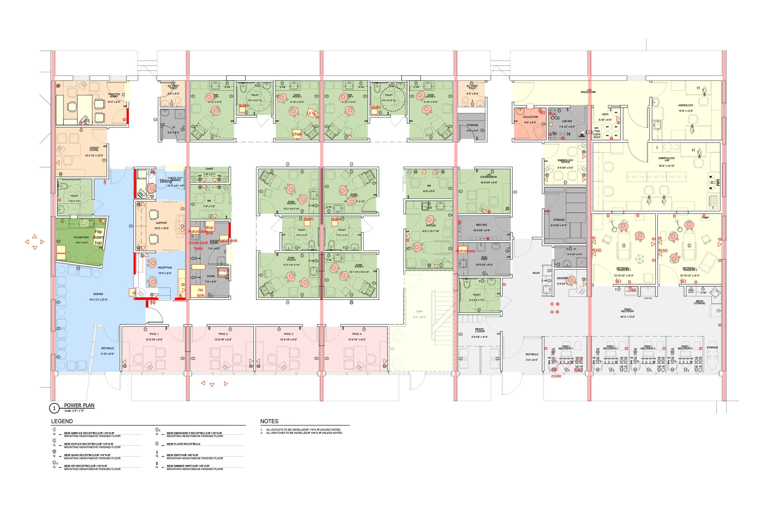Fertility and Endocrine Assoc floor plan