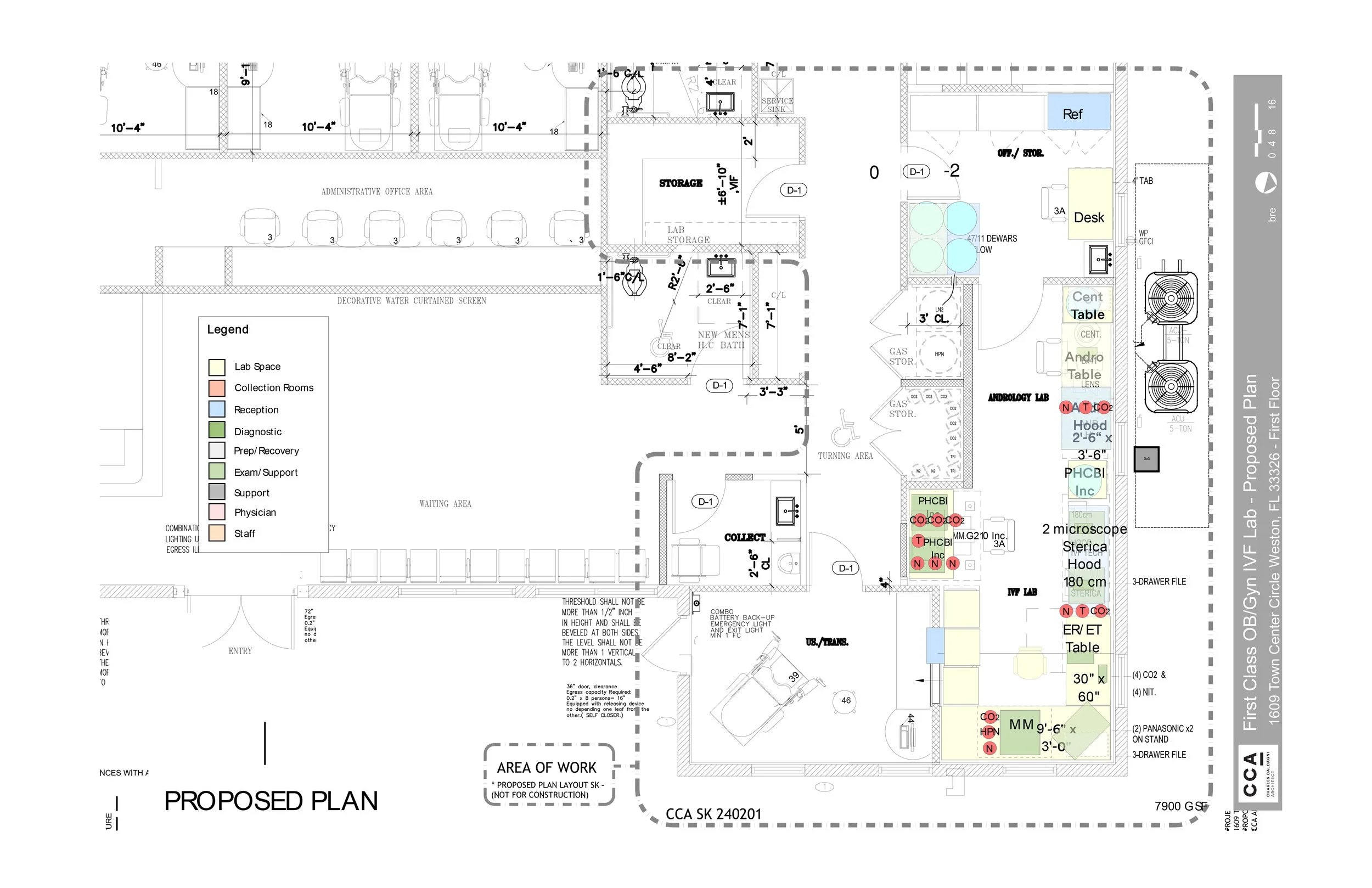 First Class Fertility floorplan