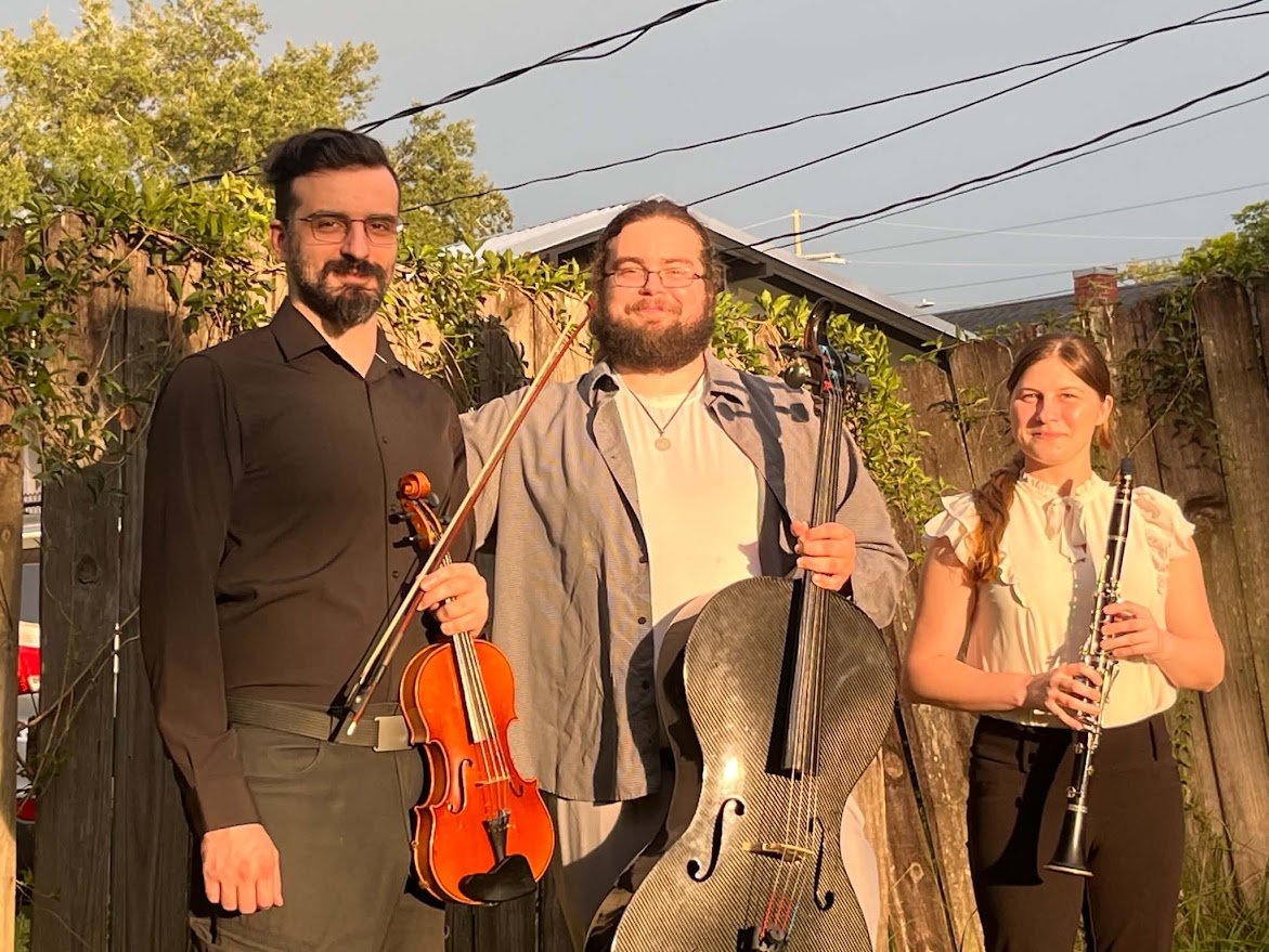 Charles (left), Jean-Marie (center), Amanda (right), August 2026