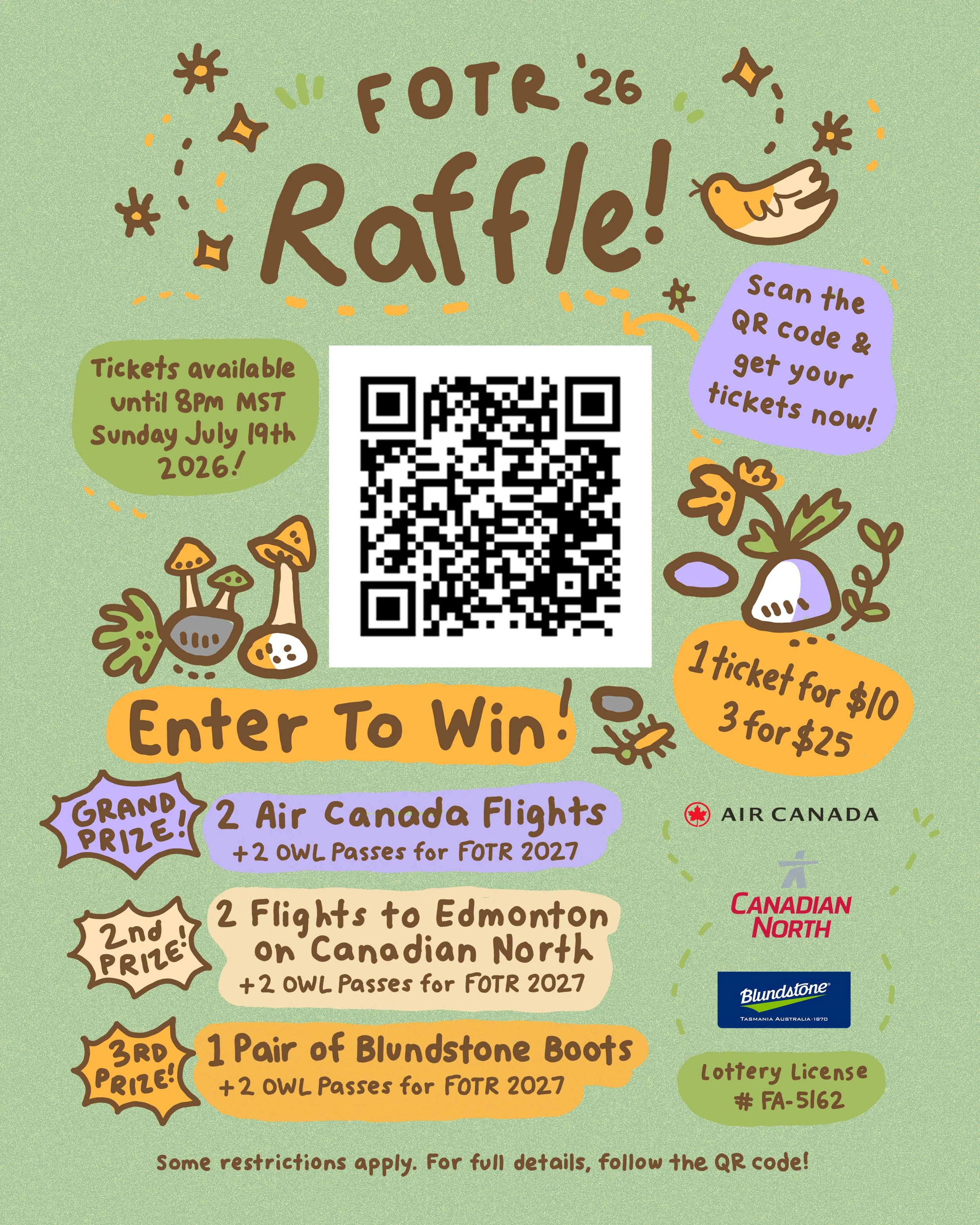 Folk on the Rocks Raffle 2026