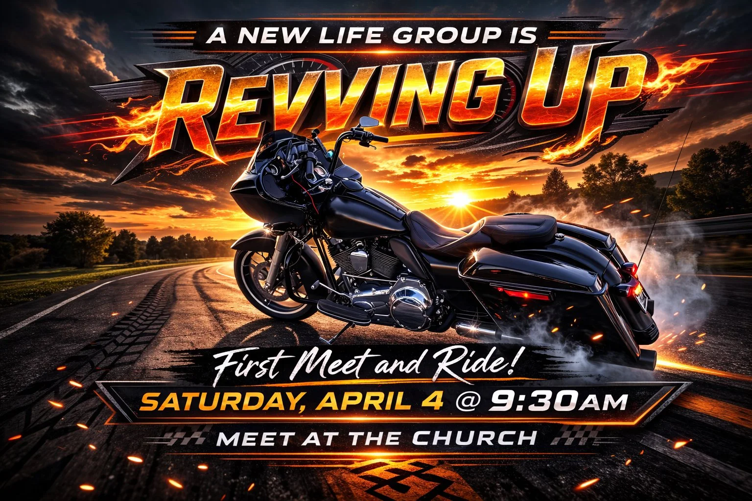 Revving Up Life Group - First Meet & Ride