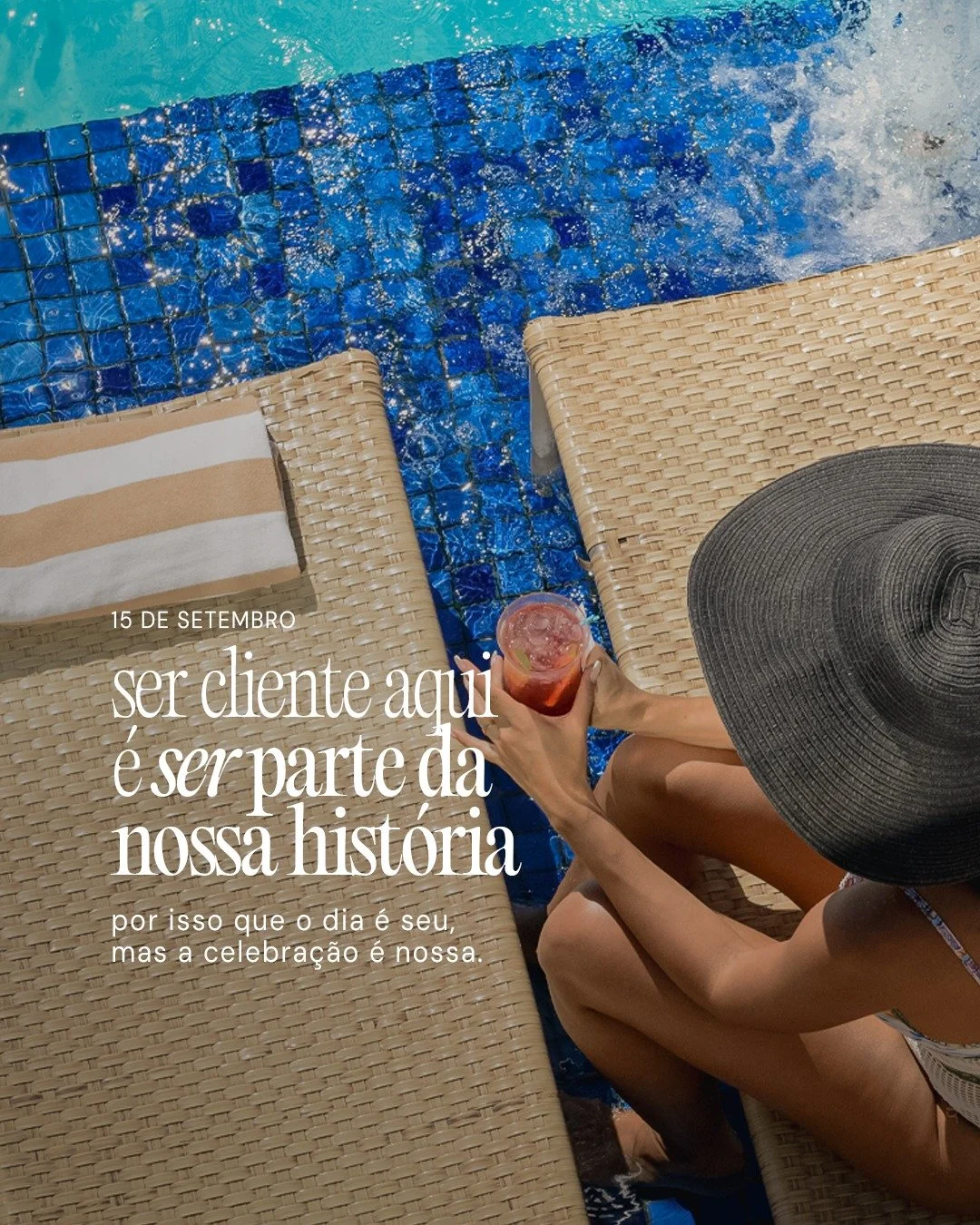 O dia do cliente &eacute; s&oacute; um lembrete de que cada escolha sua constr&oacute;i essa hist&oacute;ria junto com a gente. 

Nossa mais sincera gratid&atilde;o por estar aqui com a gente, acompanhando nossa trajet&oacute;ria e se fazendo parte d