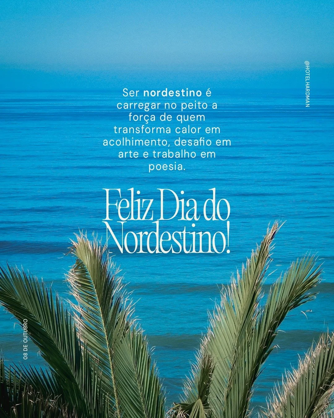 Hoje &eacute; dia de celebrar essa identidade que pulsa em cada canto do Nordeste na forma de falar, de receber, de criar e de viver com coragem e alegria genu&iacute;na 💙

Com orgulho, celebramos o Dia do Nordestino e tudo o que essa cultura repres