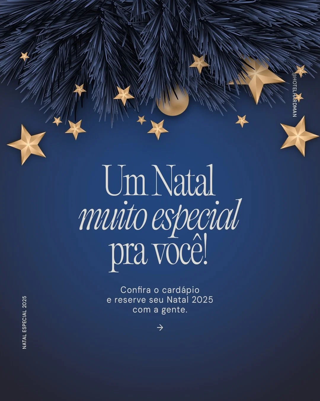 Nosso Natal 2025 j&aacute; te espera com um card&aacute;pio recheado de del&iacute;cias e preparado especialmente para te receber. Ser&atilde;o vagas limitadas, com direito &agrave; muita m&uacute;sica boa, momentos especiais e uma Ceia de tirar o f&