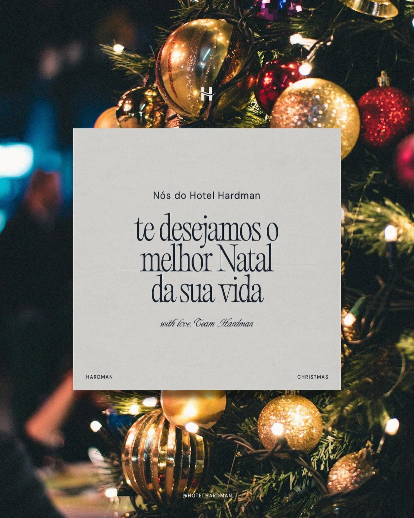 Que o seu Natal seja um momento repleto de amor e muita gratid&atilde;o &mdash; te desejamos o melhor Natal da sua vida 💙🌟