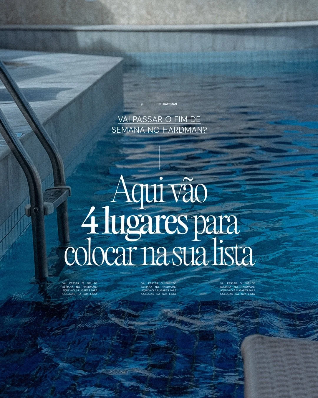 T&aacute; vindo passar o fim de semana com a gente?

Ent&atilde;o j&aacute; salva essas dicas pra curtir o melhor da vizinhan&ccedil;a do Hardman ☺️💙

Ah, e se tiver alguma dica extra, j&aacute; deixa nos coment&aacute;rios para mais pessoas conhece