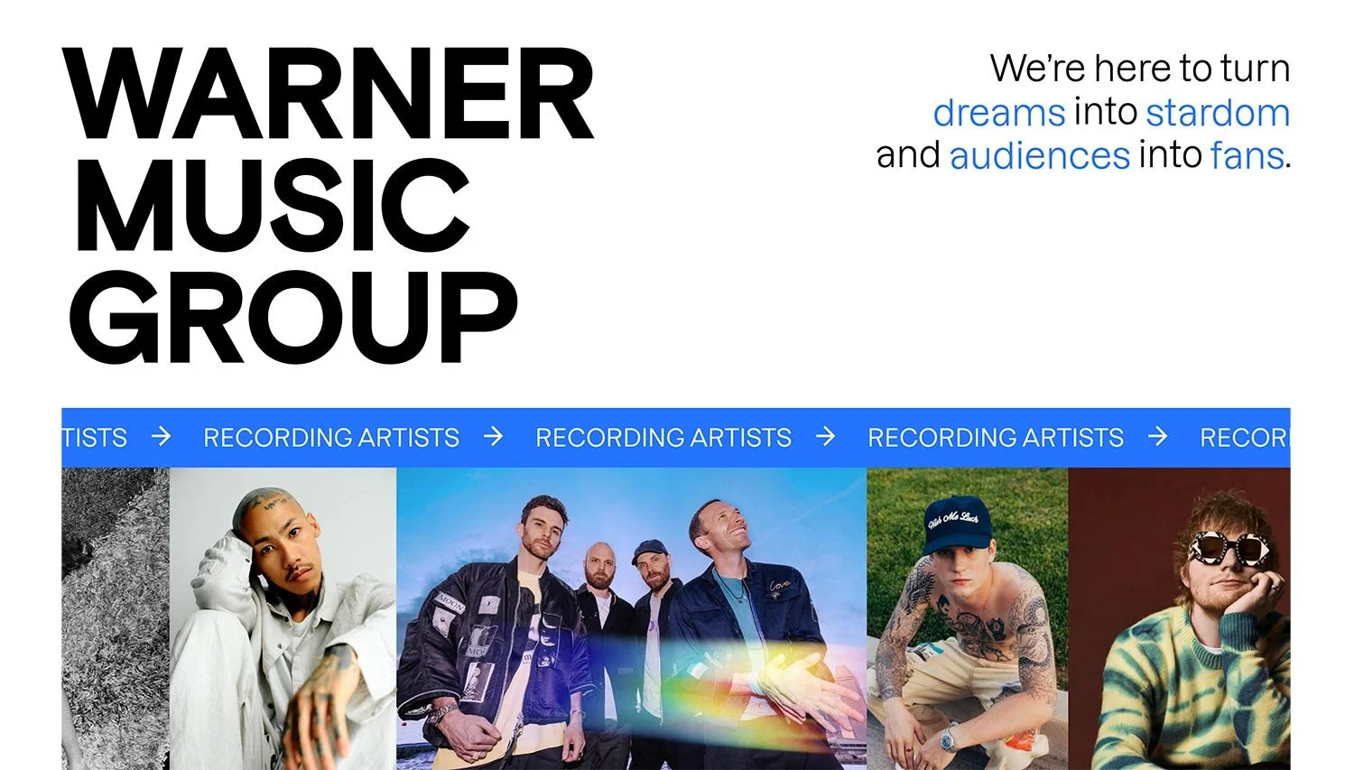 Warner Music, CEO 