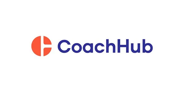 CoachHub logo with an orange circle and dark blue text.